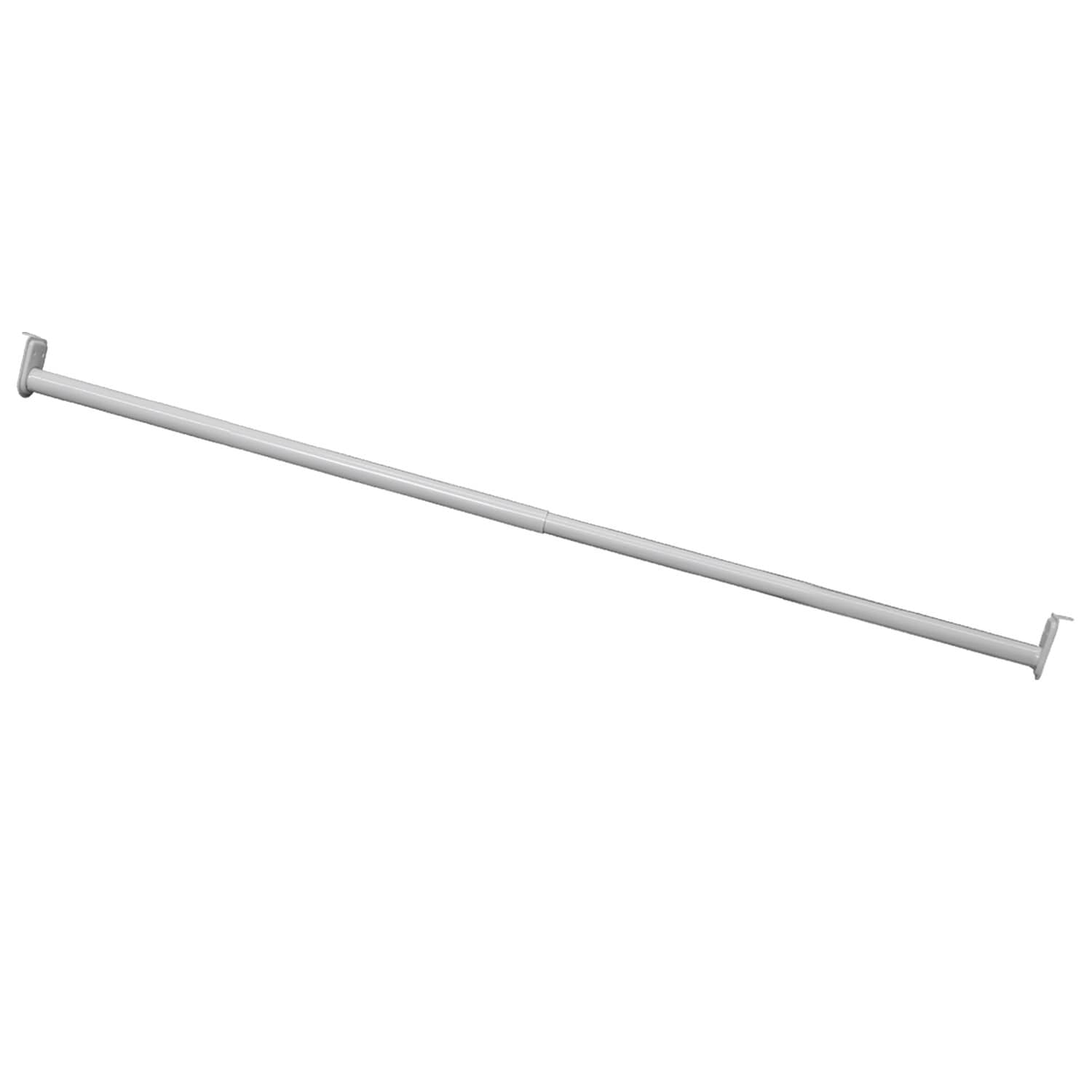 Chrome Adjustable Hanging Closet Rod