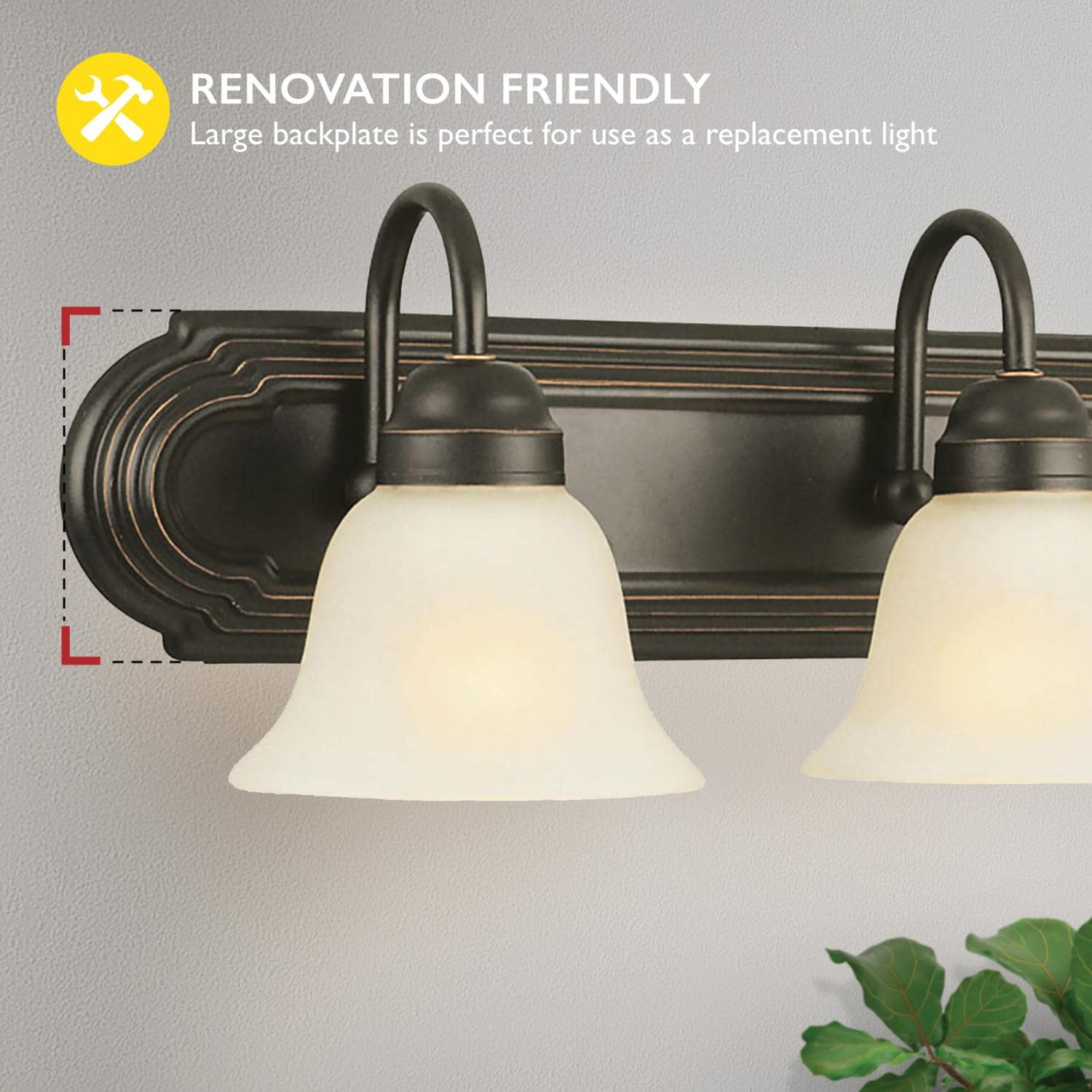 Allante Bath 3 Light Oil Rubbed Bronze Lighting Ceiling Fans