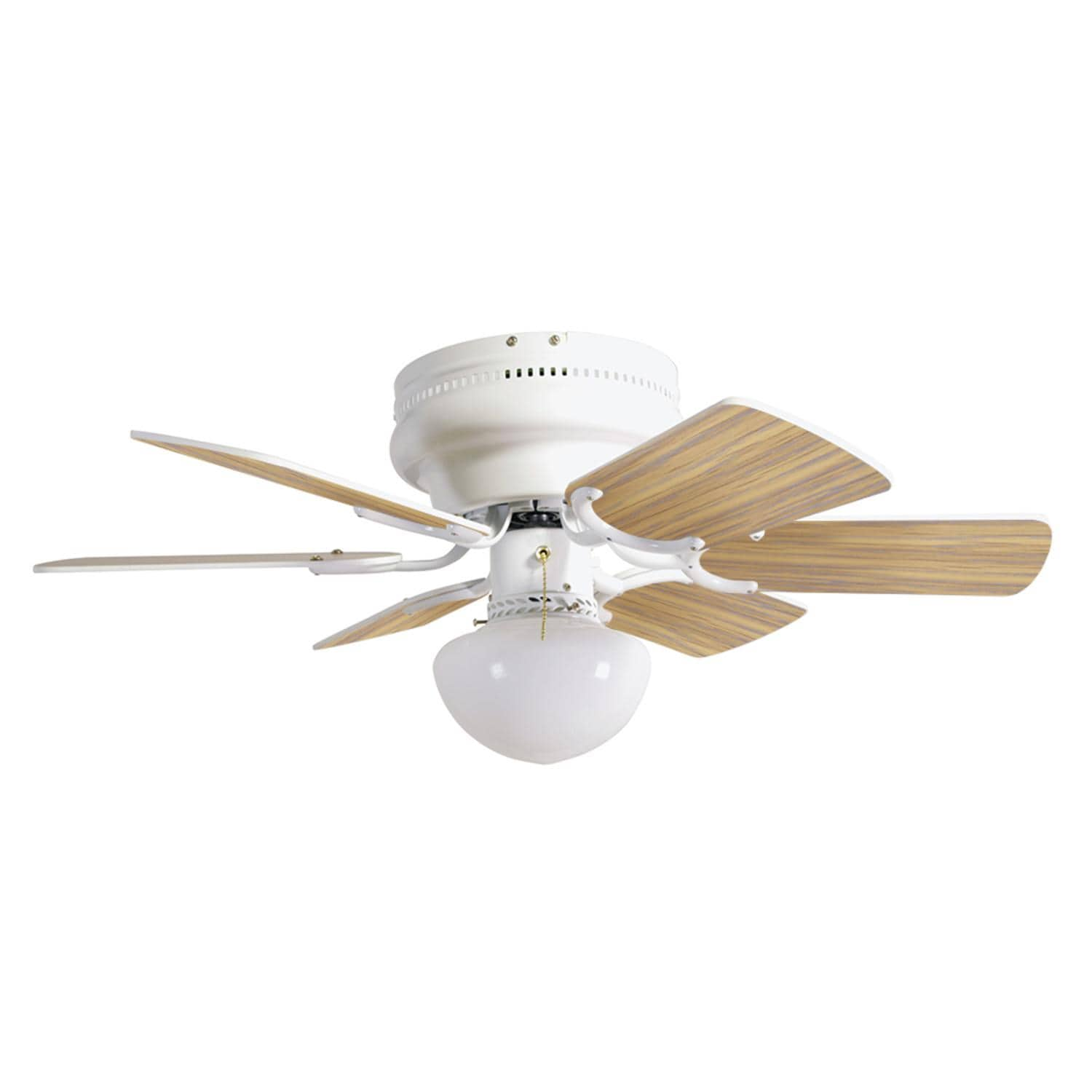 Atrium 30 Inch Ceiling Led Fan White