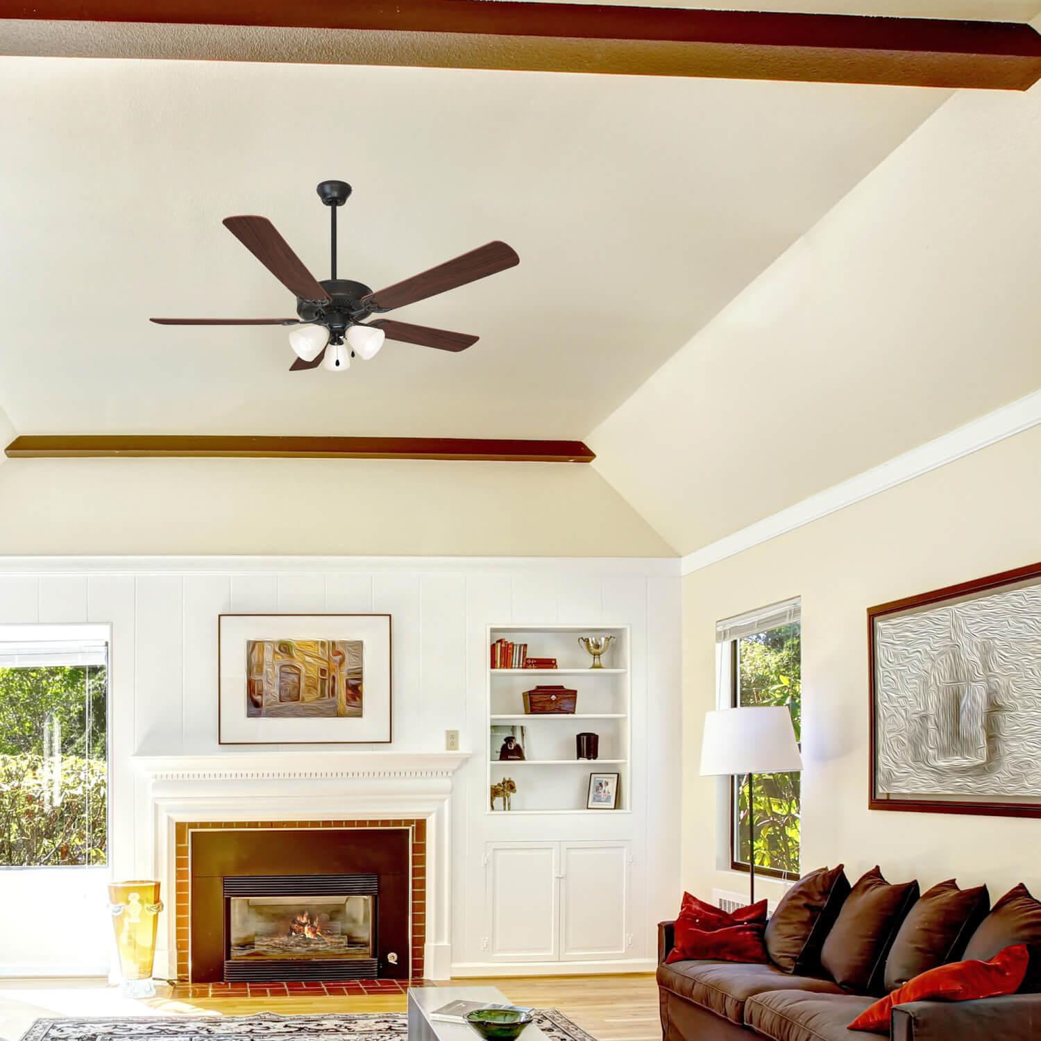 Bronze 24 Inch Ceiling Fan Downrod ǀ Lighting & Ceiling Fans ǀ Today's Design House