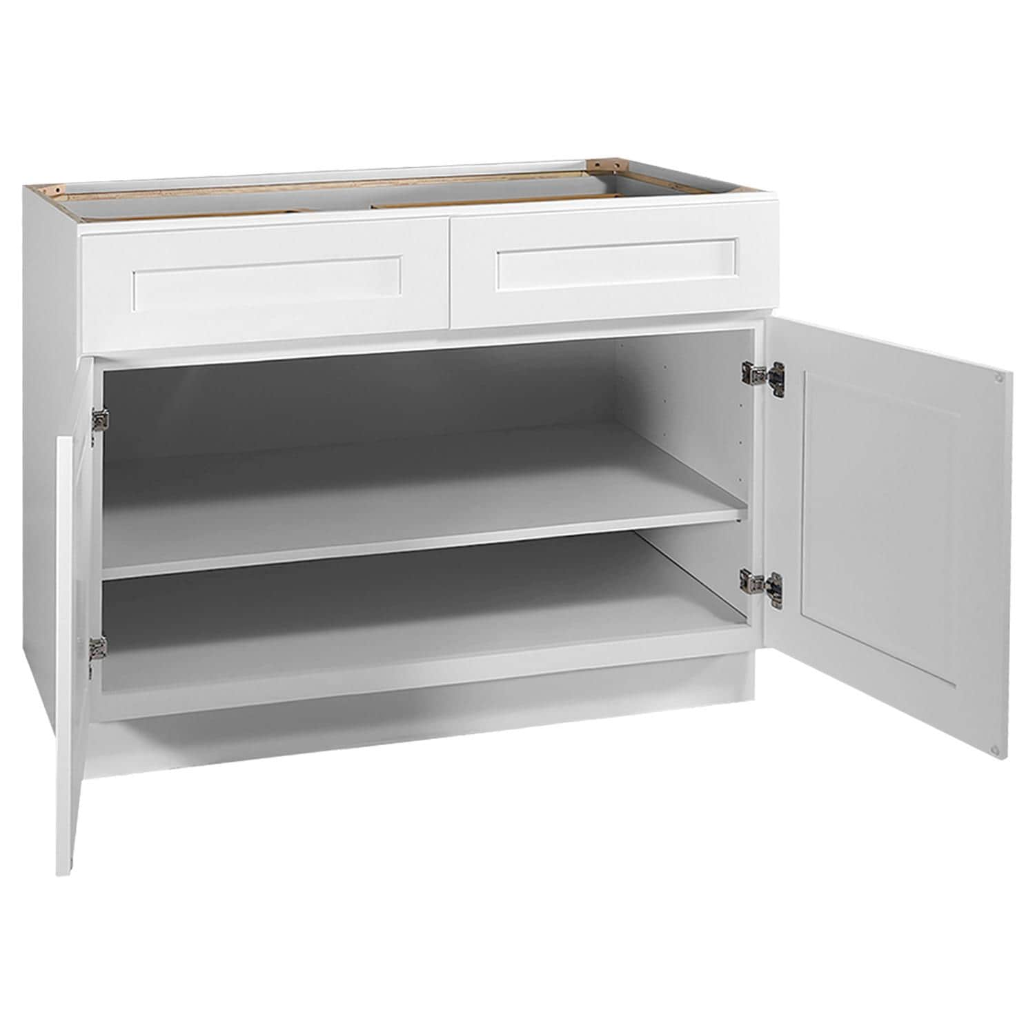 Design House 561423 48 x 34.5 x 24 in. Brookings Base Cabinet White