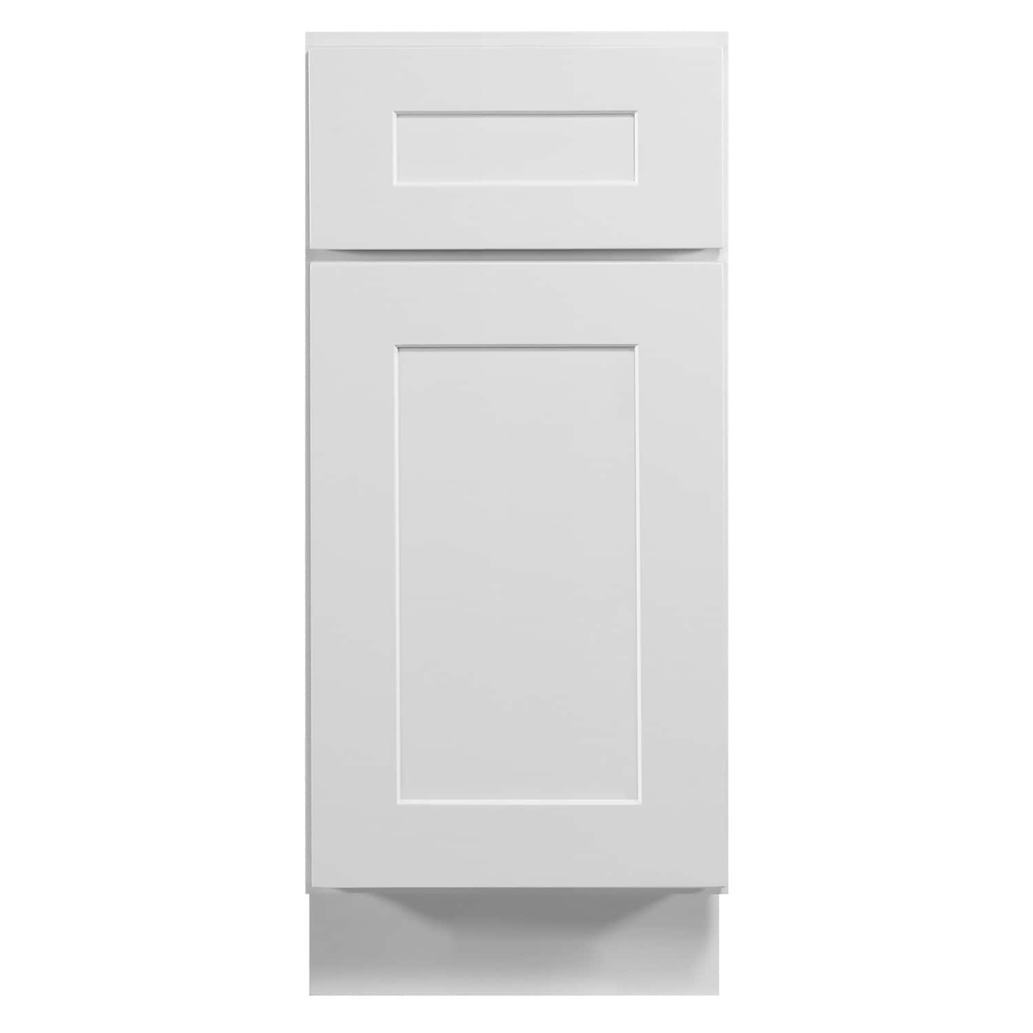 Brookings Kitchen Base White 15 Inch by 34.5 Inch by 24 Inch ǀ Kitchen ǀ Today's Design