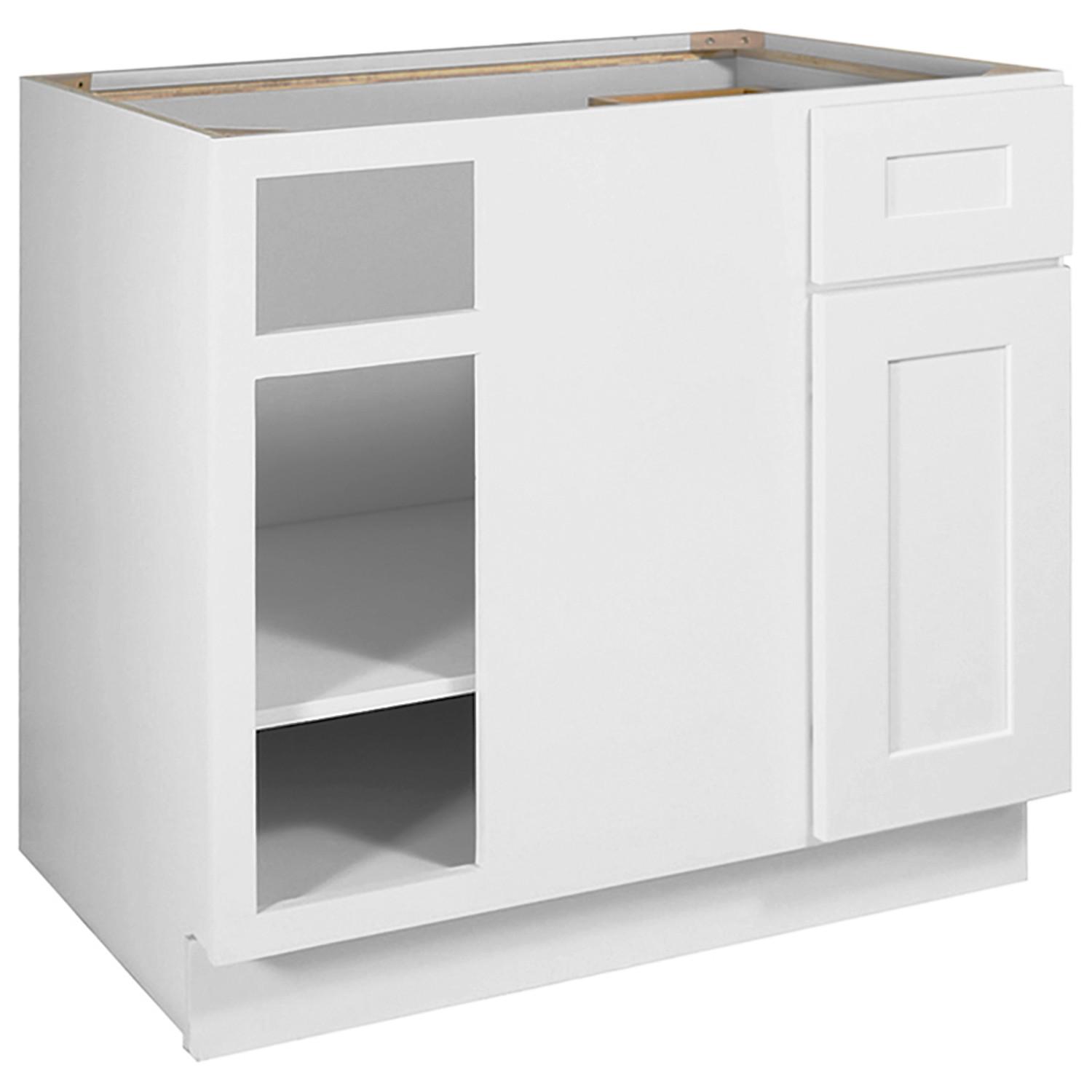 Brookings Base Kitchen Cabinet White 33 Inch by 34.5 Inch by 24 Inch ǀ  Kitchen ǀ Today's Design House