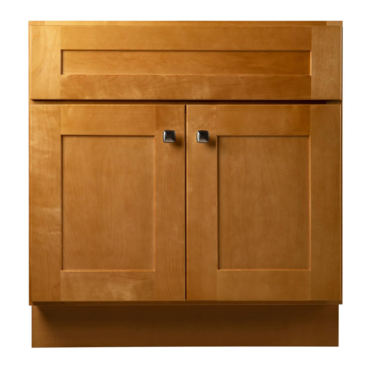 Brookings 30 Inch Vanity Without Top Modern Birch Bath Today's