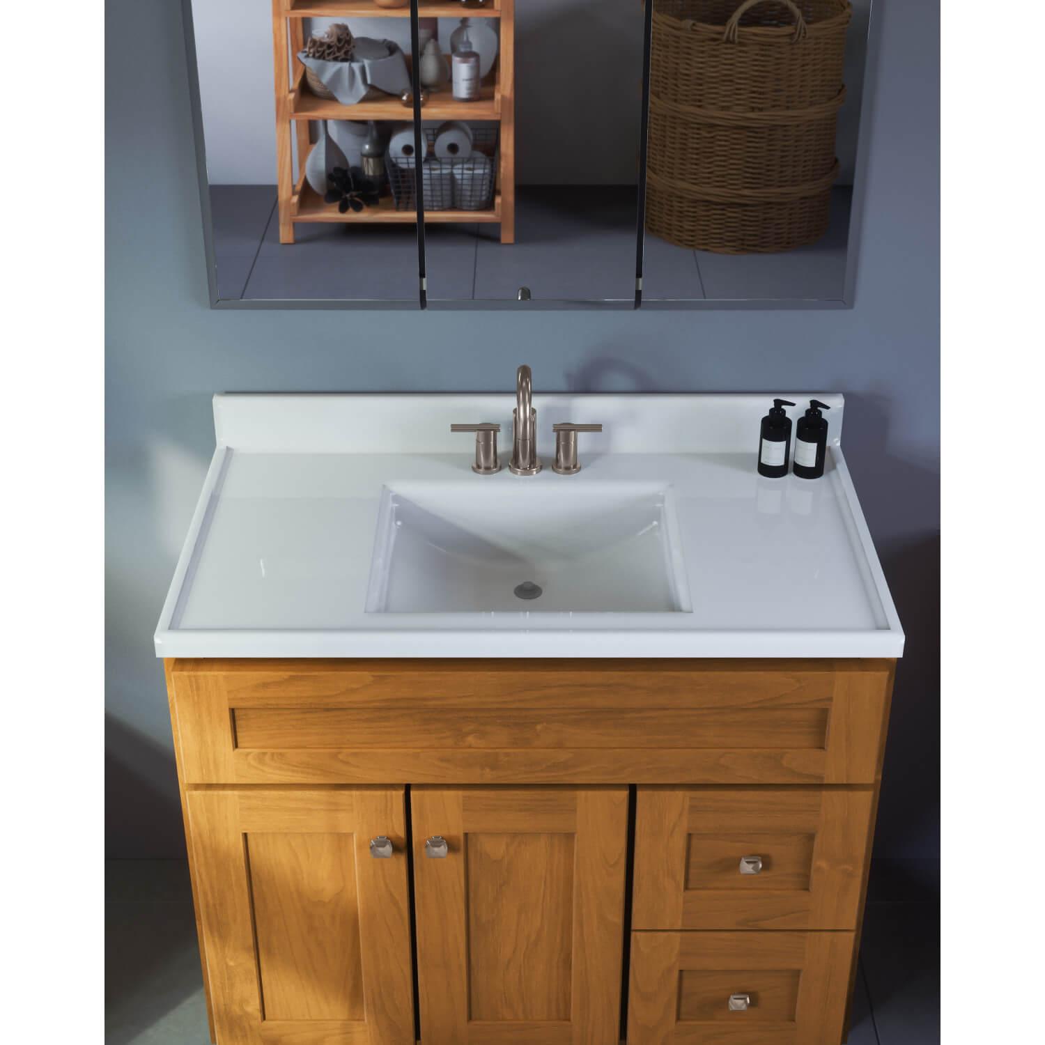Brookings 36 Inch Vanity Without Top Modern Birch Bath Today s
