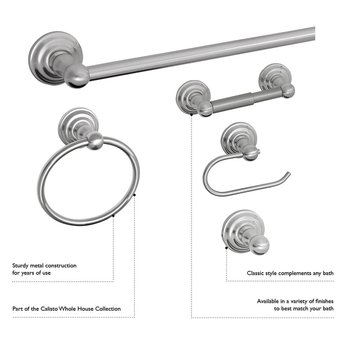 Single Post Toilet Paper Holder