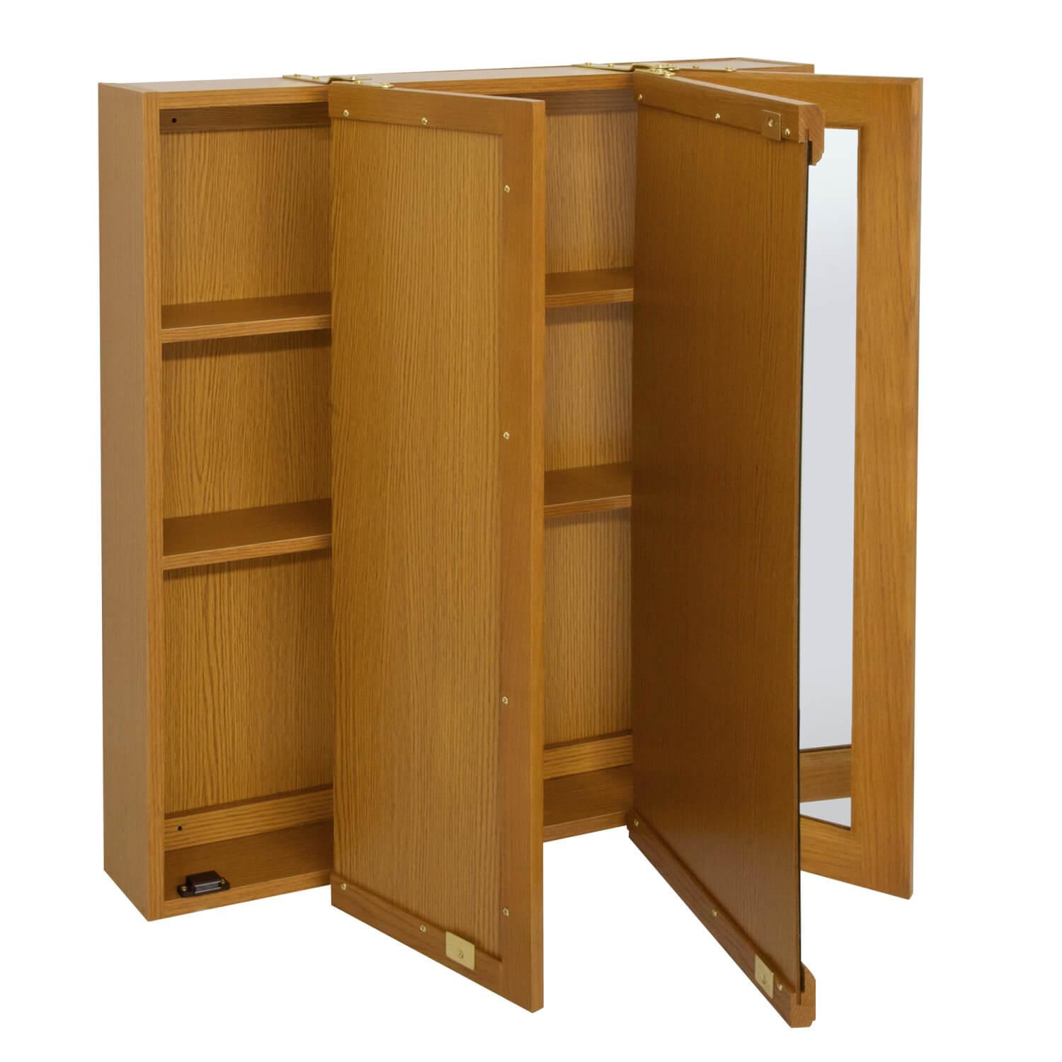 Claremont 30 Inch Honey Oak Medicine ǀ Bath ǀ Today's Design House