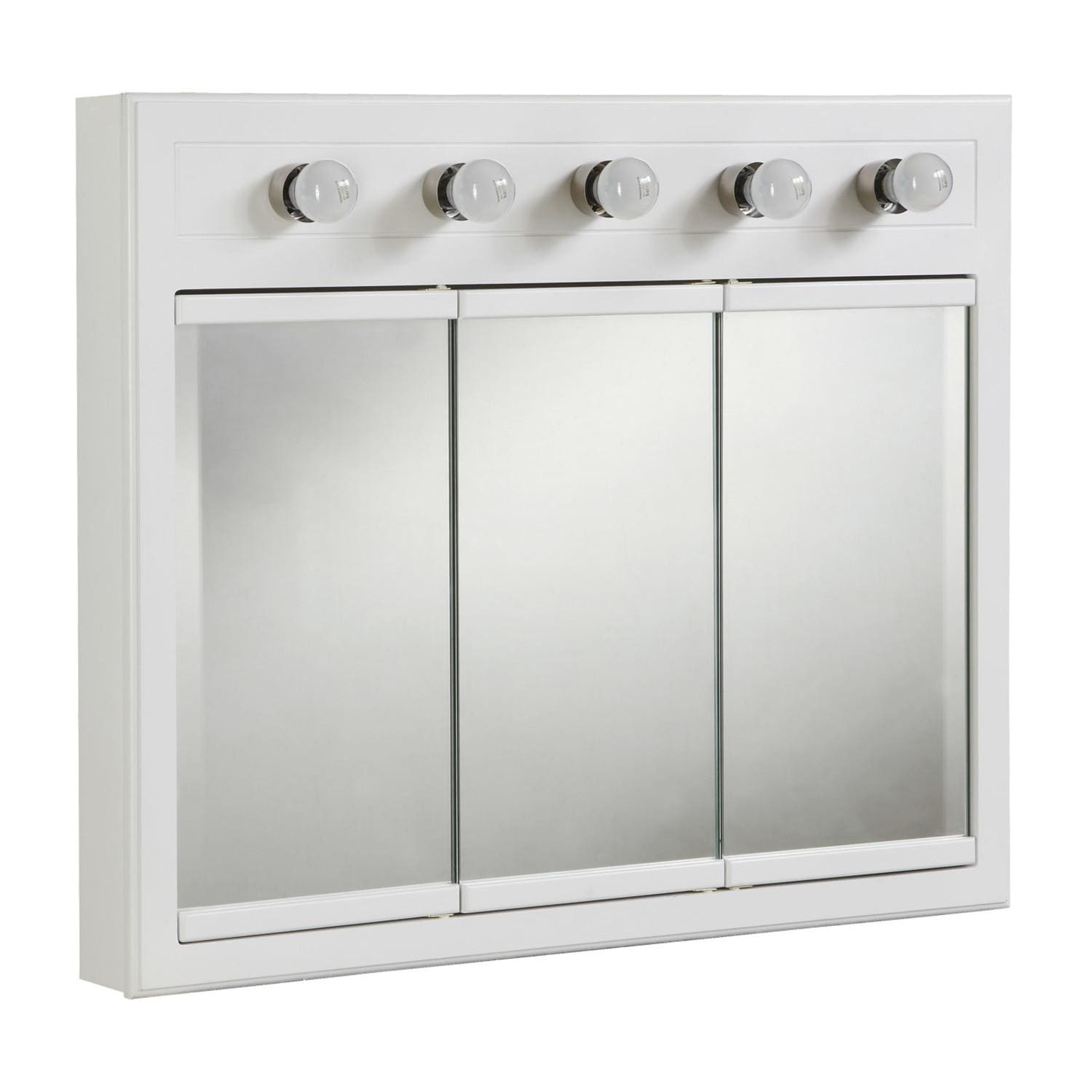 Concord 48-Inch Medicine Cabinet in White Gloss