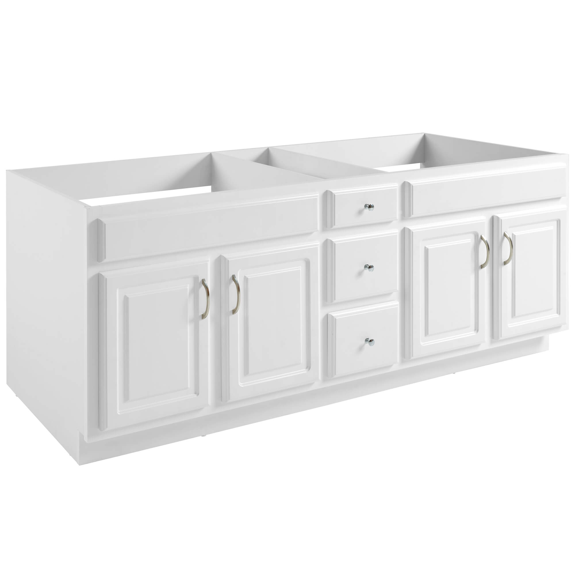 Concord 72 Inch Brazilian Pine Vanity White | Bath | Today's Design House