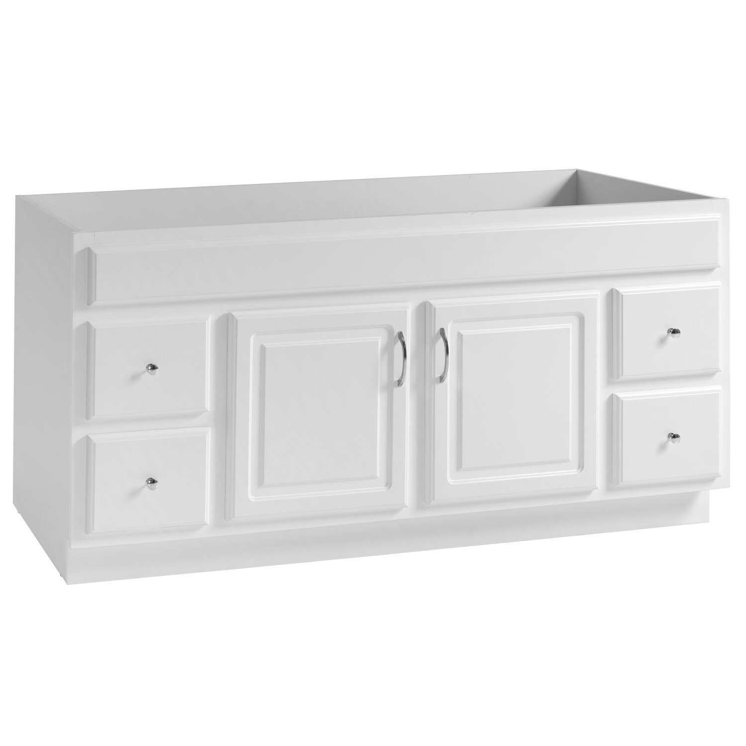 Concord 60 Inch Bathroom Vanity Without Top Fully Assembled Bath