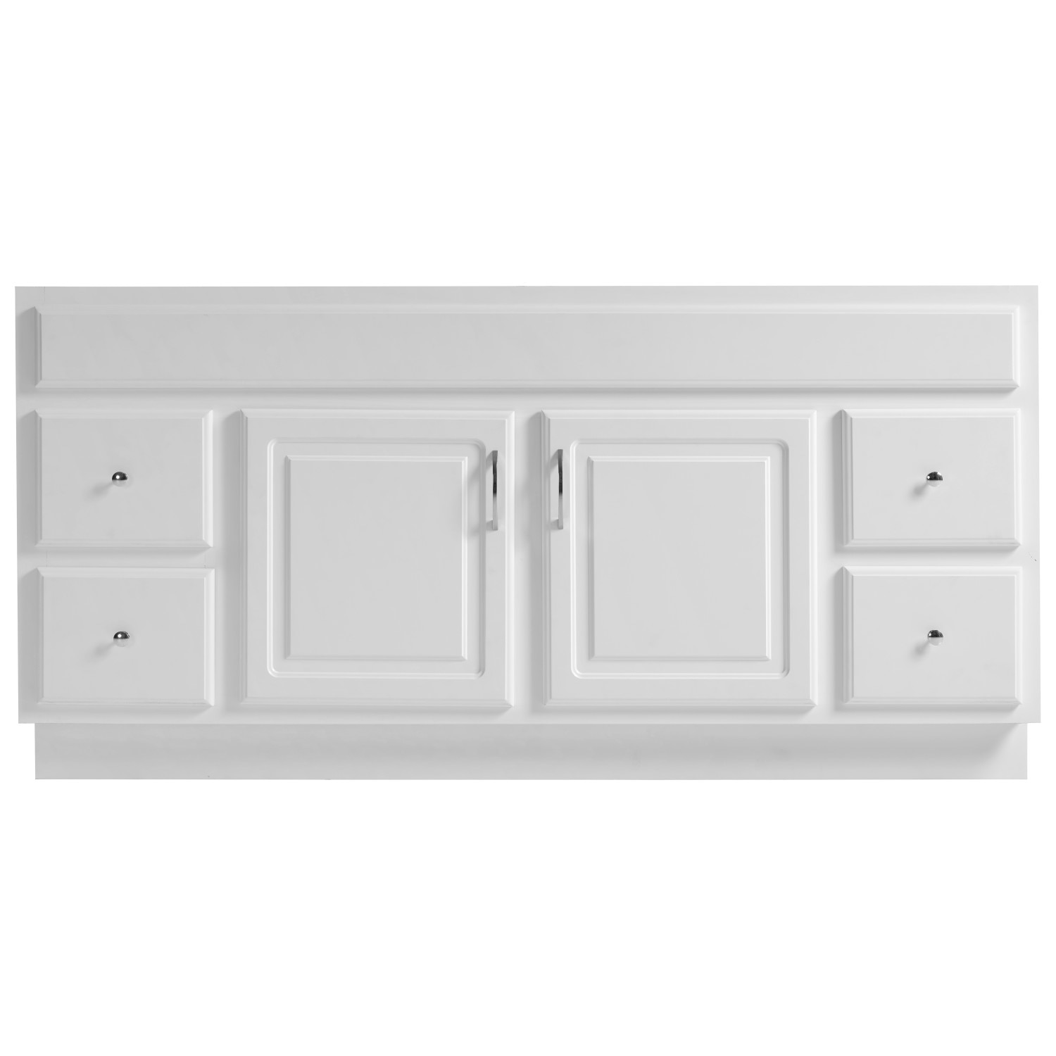 Concord 60 Inch Bathroom Vanity Without Top Fully Assembled | Bath ...