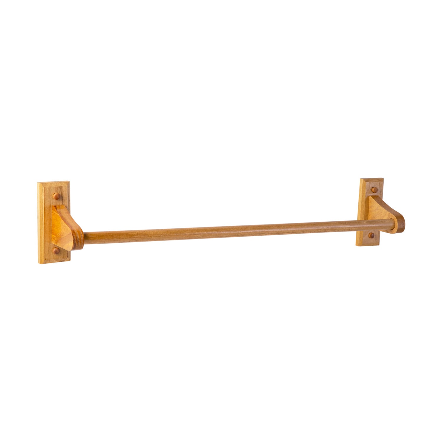 Dalton 24 Inch Towel Bar Honey Oak, Bath