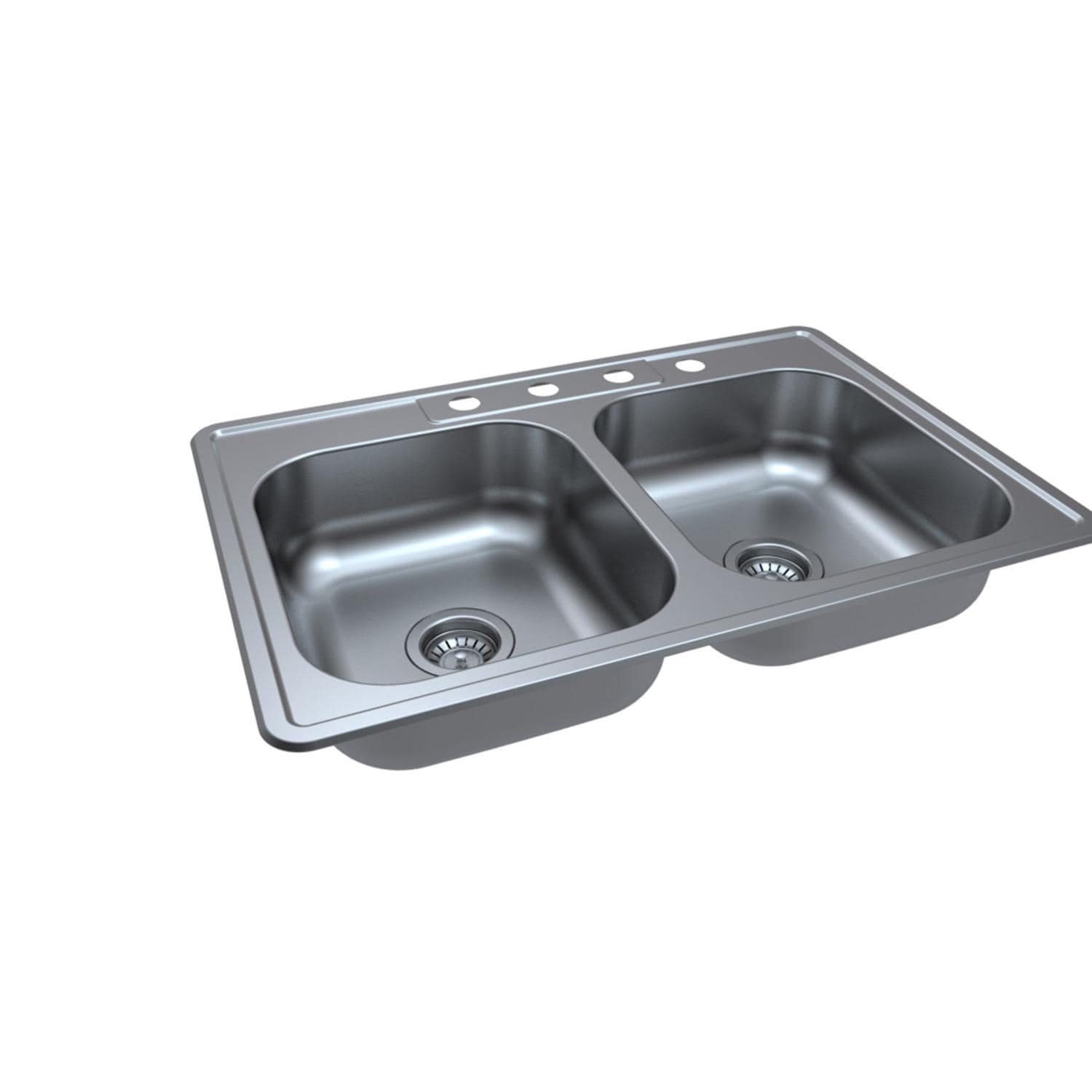 23 Gallon Kitchen Sink Stainless Steel