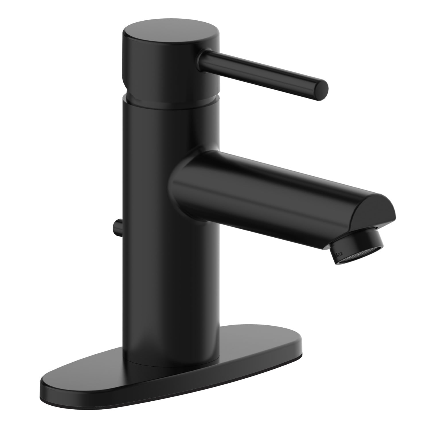 4pc Eastport Bathroom Accessory Kit Matte Black - Design House : Target