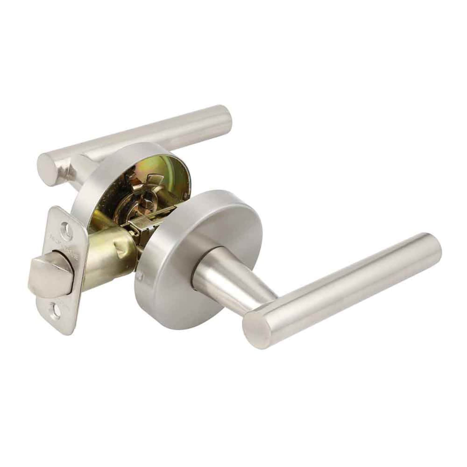 Design House Eastport Satin Nickel Passage Hall/Closet Door Lever 580951