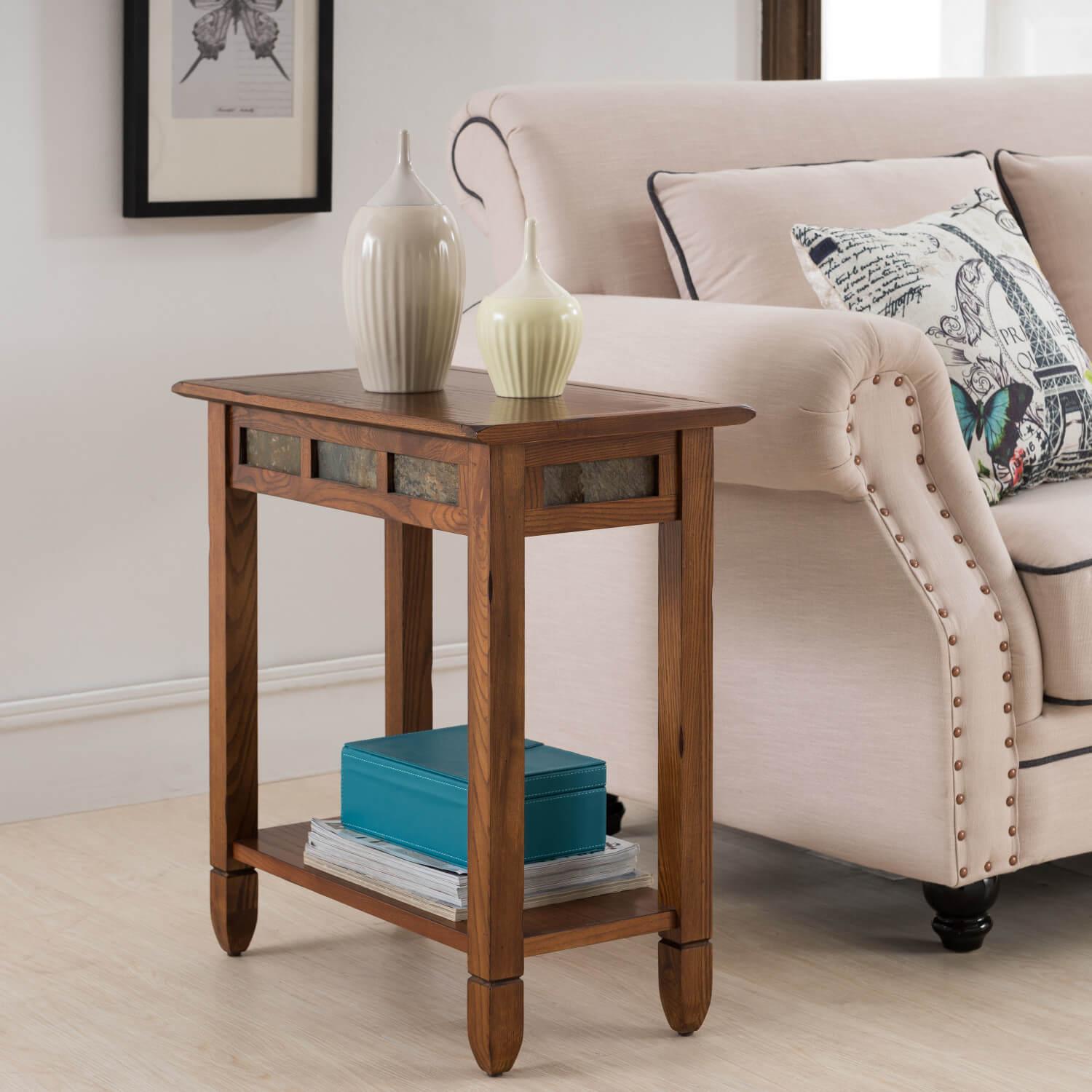 End Table Rustic Slate ǀ Furniture ǀ Today's Design House