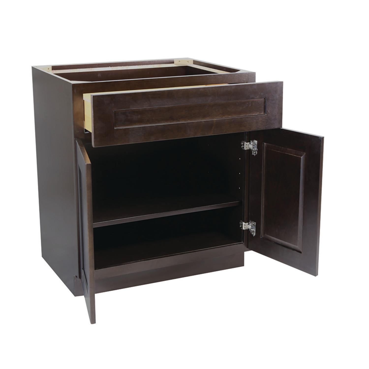 Fully Assembled Base in Espresso 27 Inch by 34.5 Inch by 24 Inch ǀ Kitchen ǀ Today's