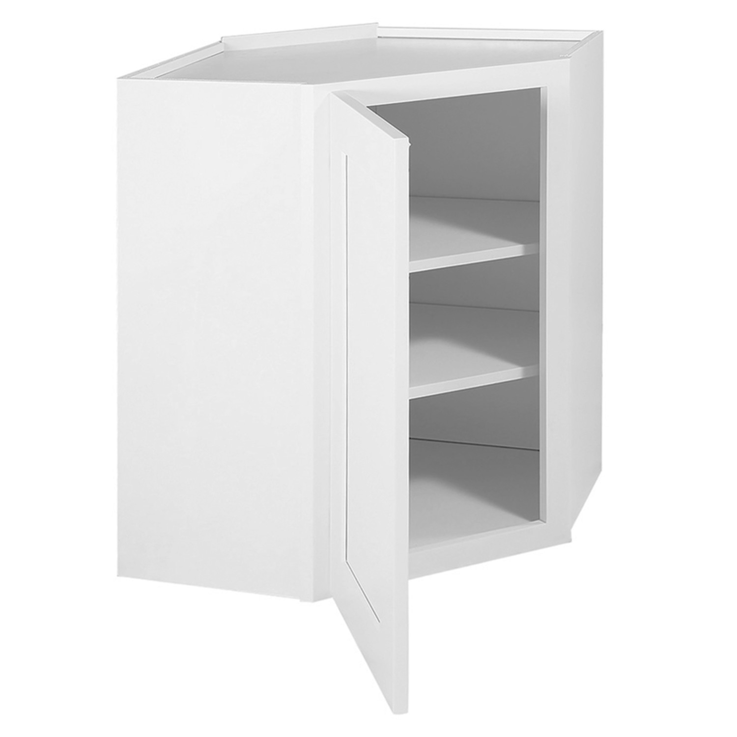 Fully Assembled Corner Cabinet In White 24 Inch By 30 12 ǀ Kitchen Today S Design House