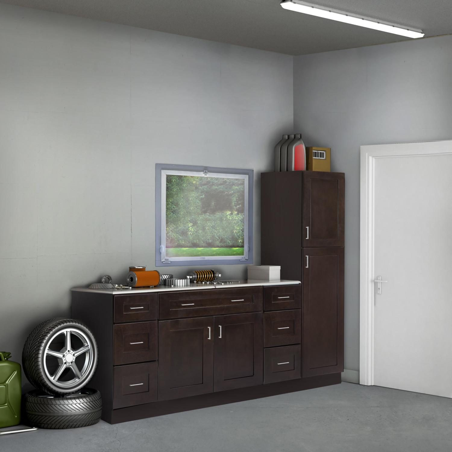 Fully shop assembled pantry