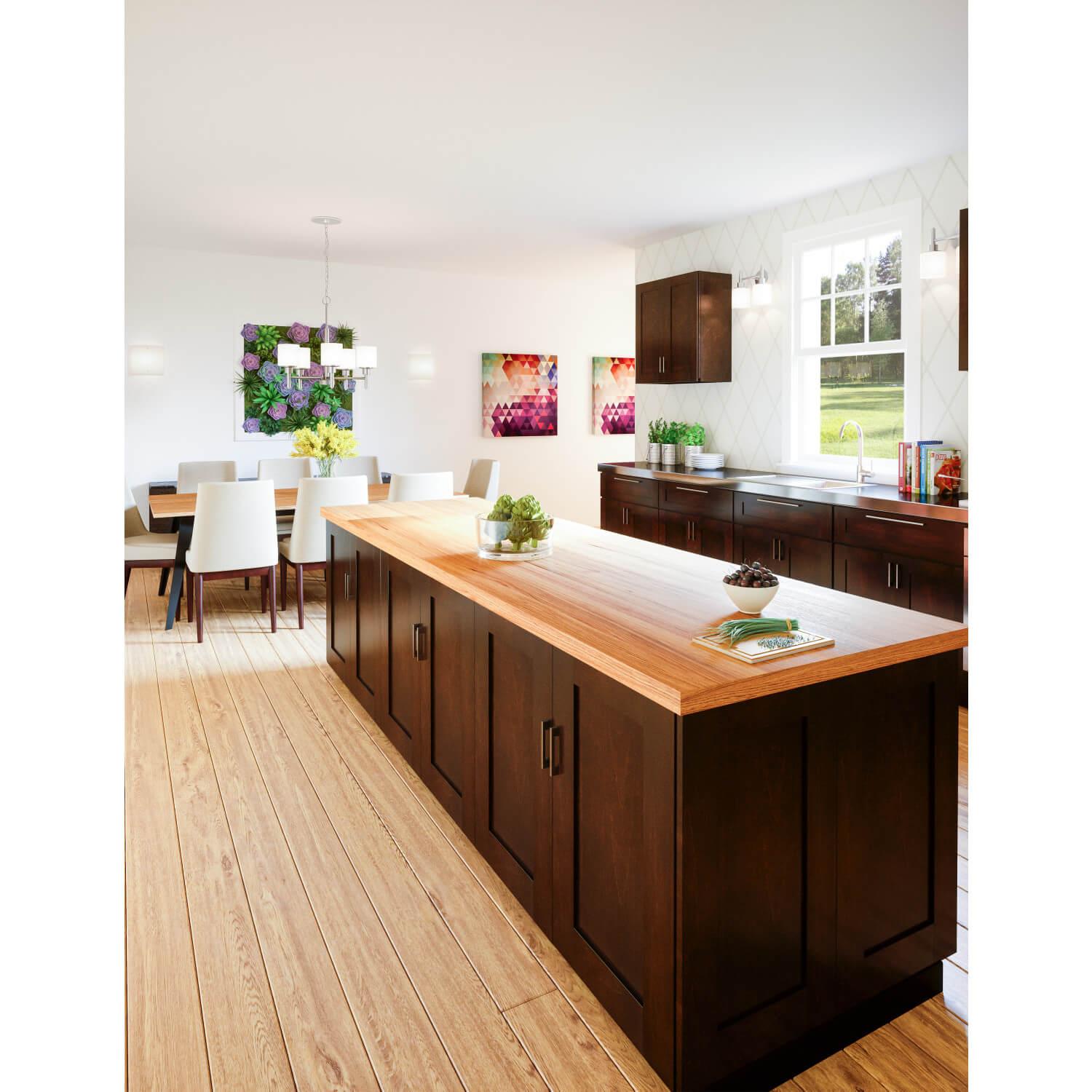 Fully Assembled Wall Cabinet in Espresso 27 Inch by 30 Inch by 12