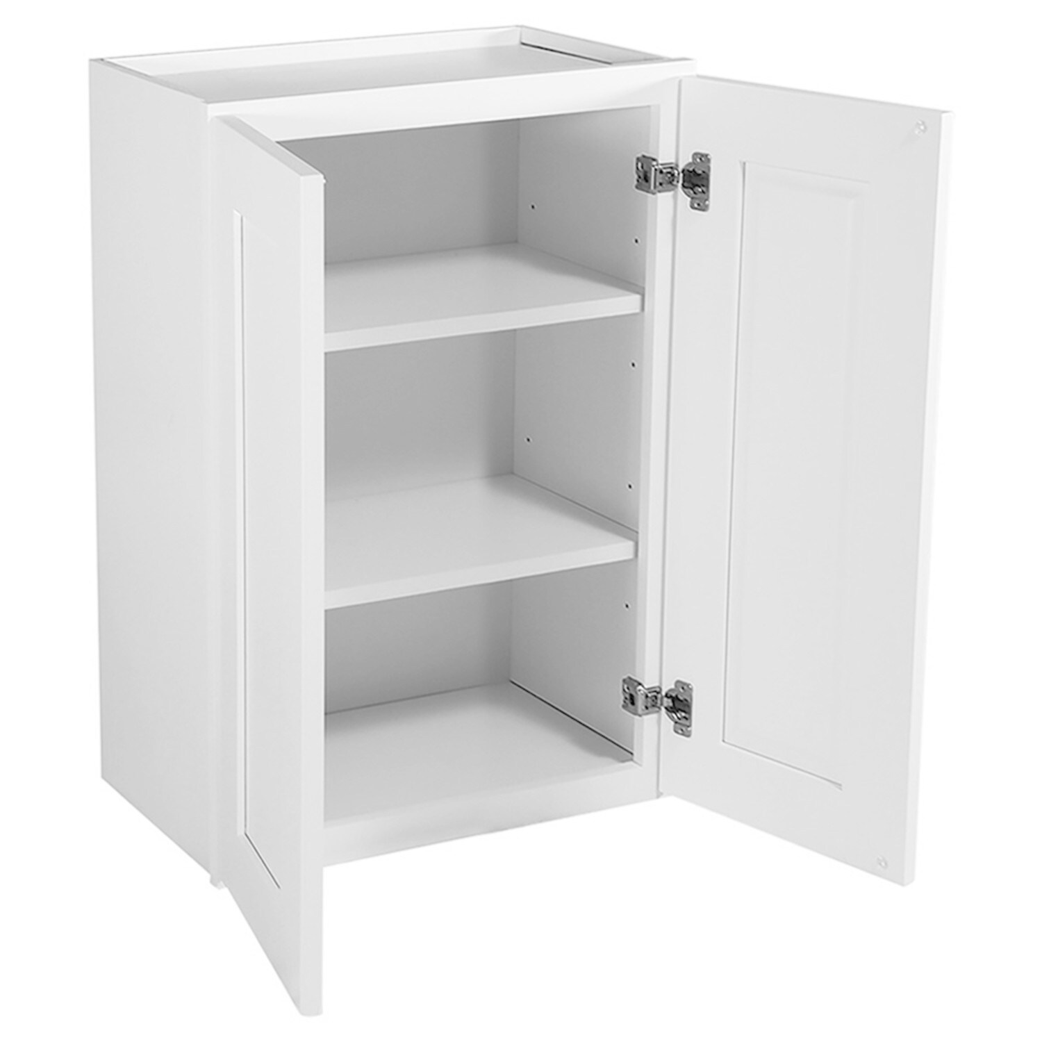 Fully Assembled Wall Cabinet In White 24 Inch By 36 Inch By 12 Inch 