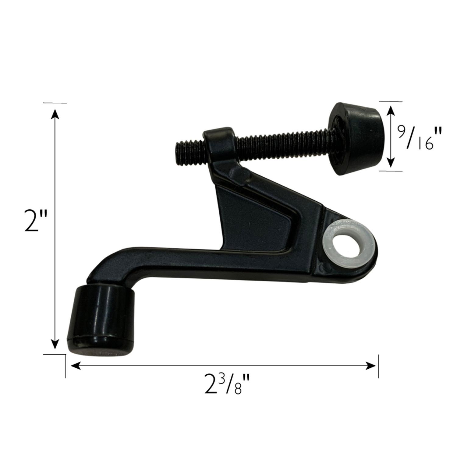 Jumbo Hinge Pin Door Stop Matte Black 2.2Inch 10 Pack ǀ Hardware & Locks ǀ Today's Design House