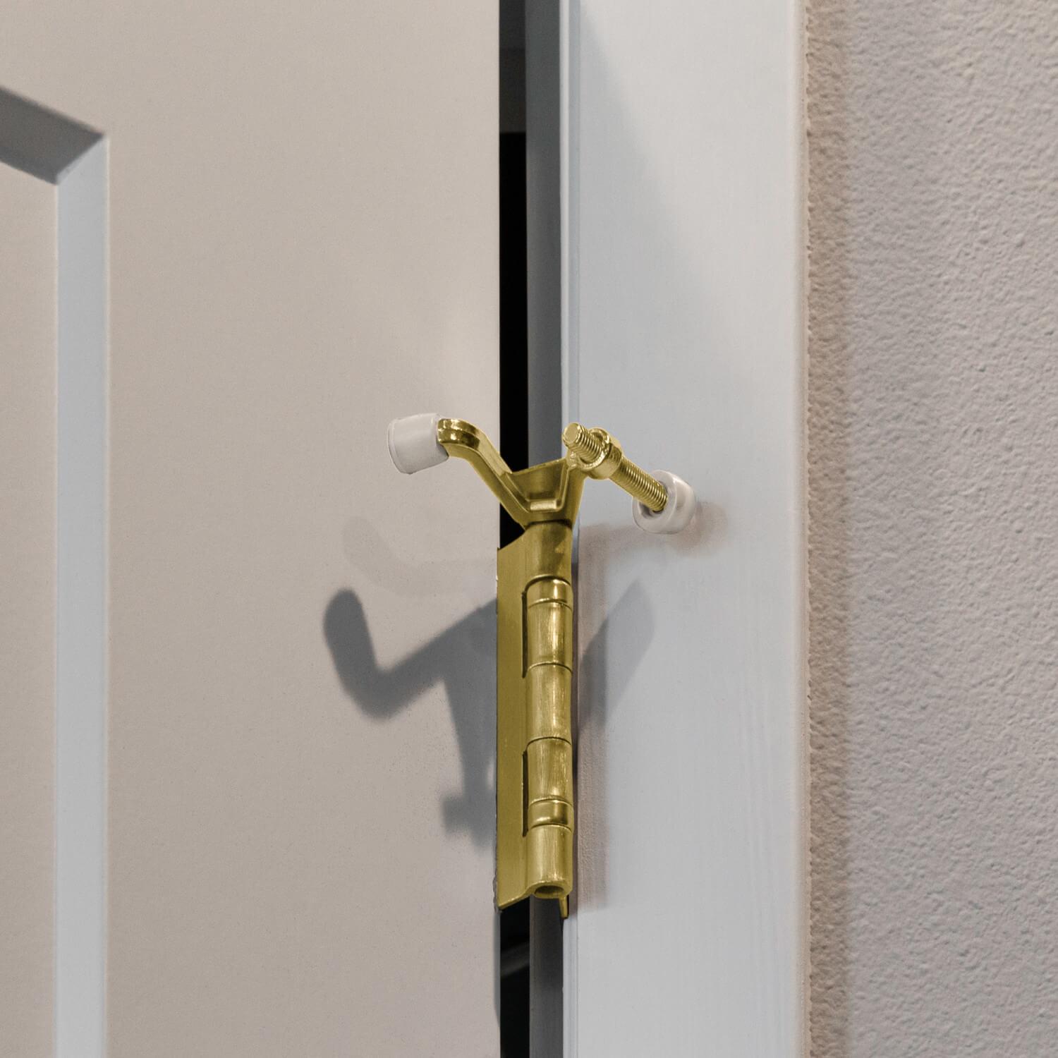 Jumbo Hinge Pin Door Stop Polished Brass 2.2 Inch 5 Pack ǀ Hardware & Locks ǀ Today's Design House