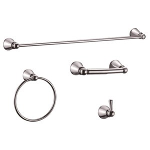 Design House 188433-SN Kelton 4 Piece Bath Accessories Satin Nickel