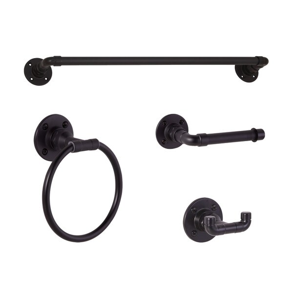 Design House 4-Piece Calisto Decorative Bathroom Hardware Set
