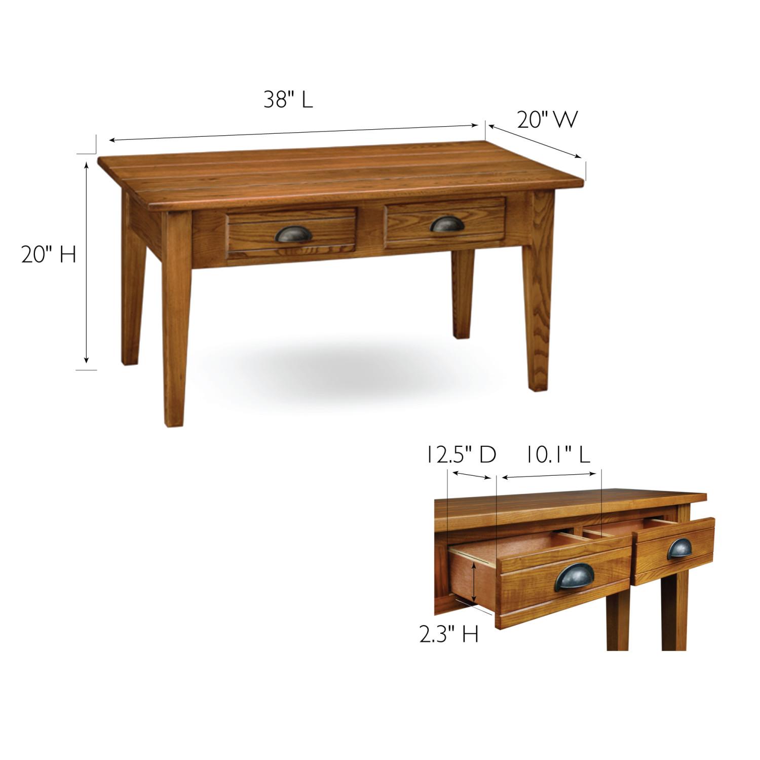 Leick Home Coffee Table Candleglow ǀ Furniture ǀ Today's Design House