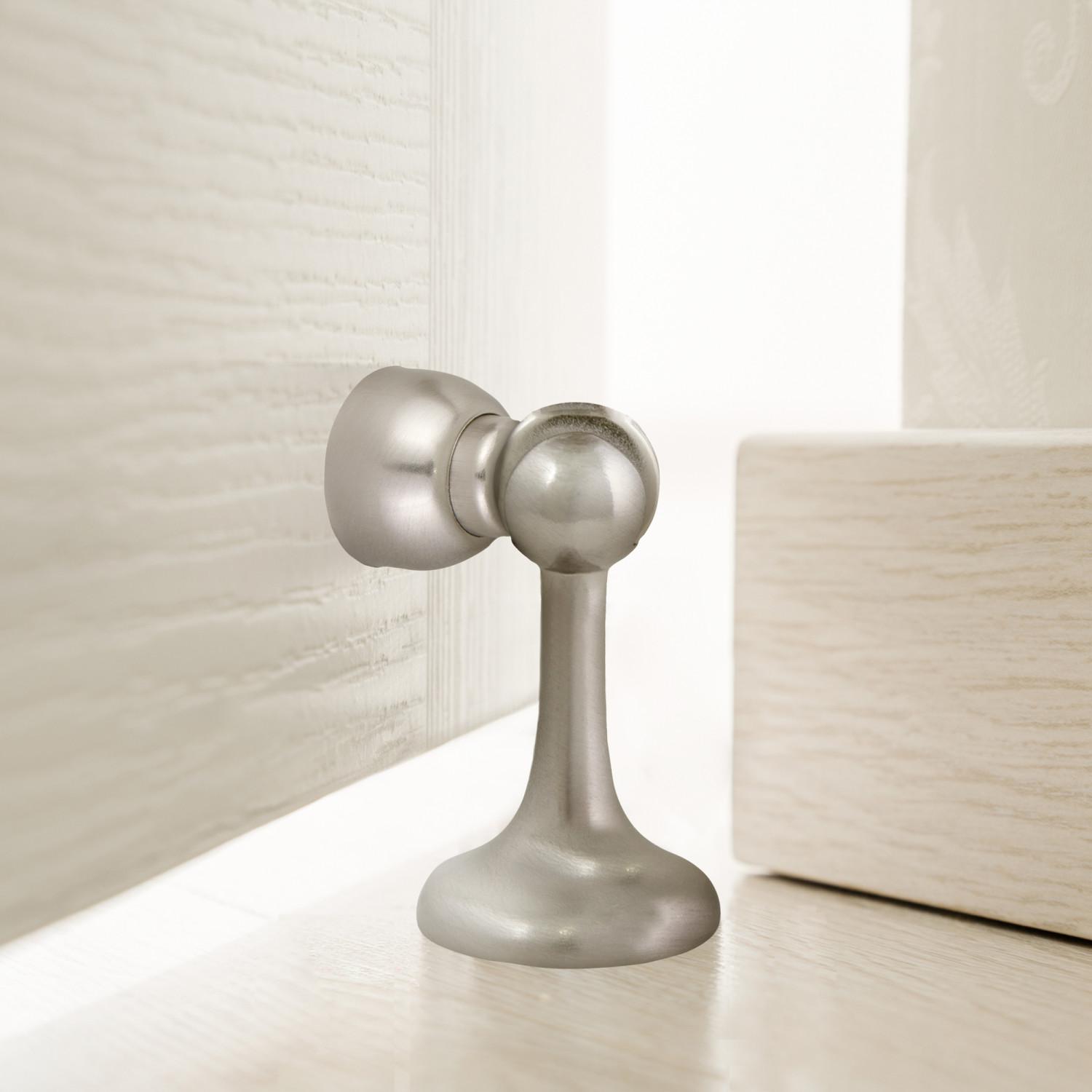 Doorstop Satin Nickel 4 Pack ǀ Hardware & Locks ǀ Today's