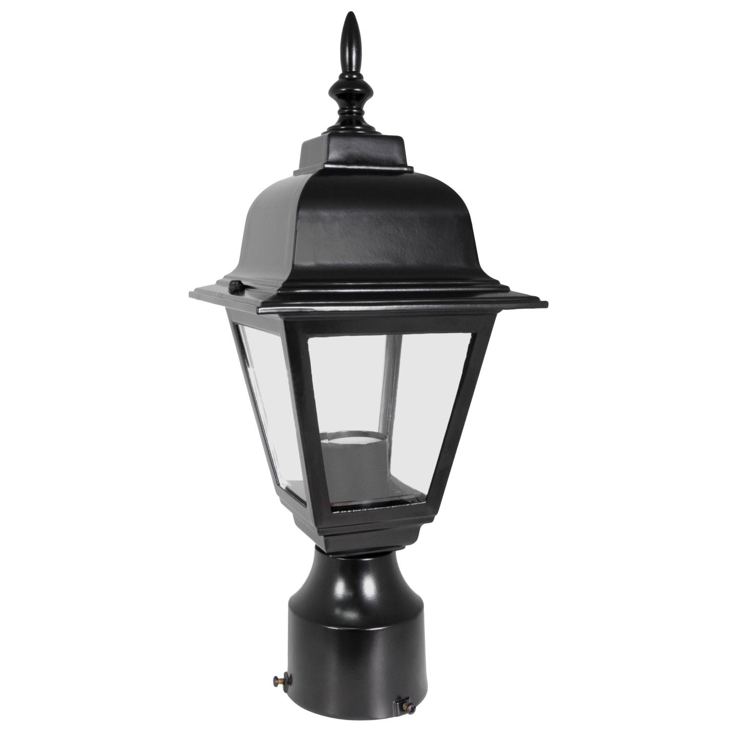 Design House 507509 Maple Street Outdoor Post Top Light Black