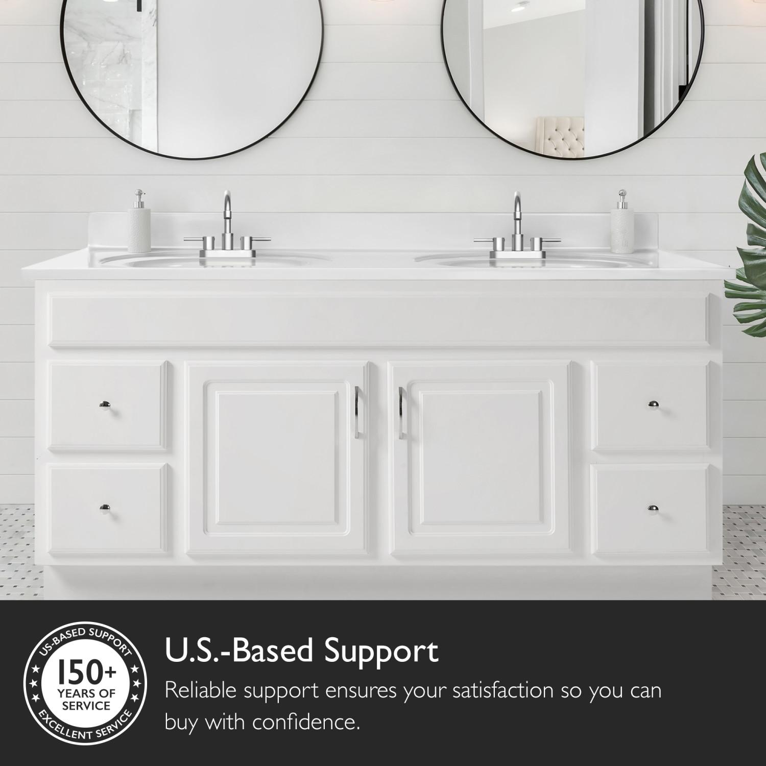 Double Sink Bathroom Vanity Top