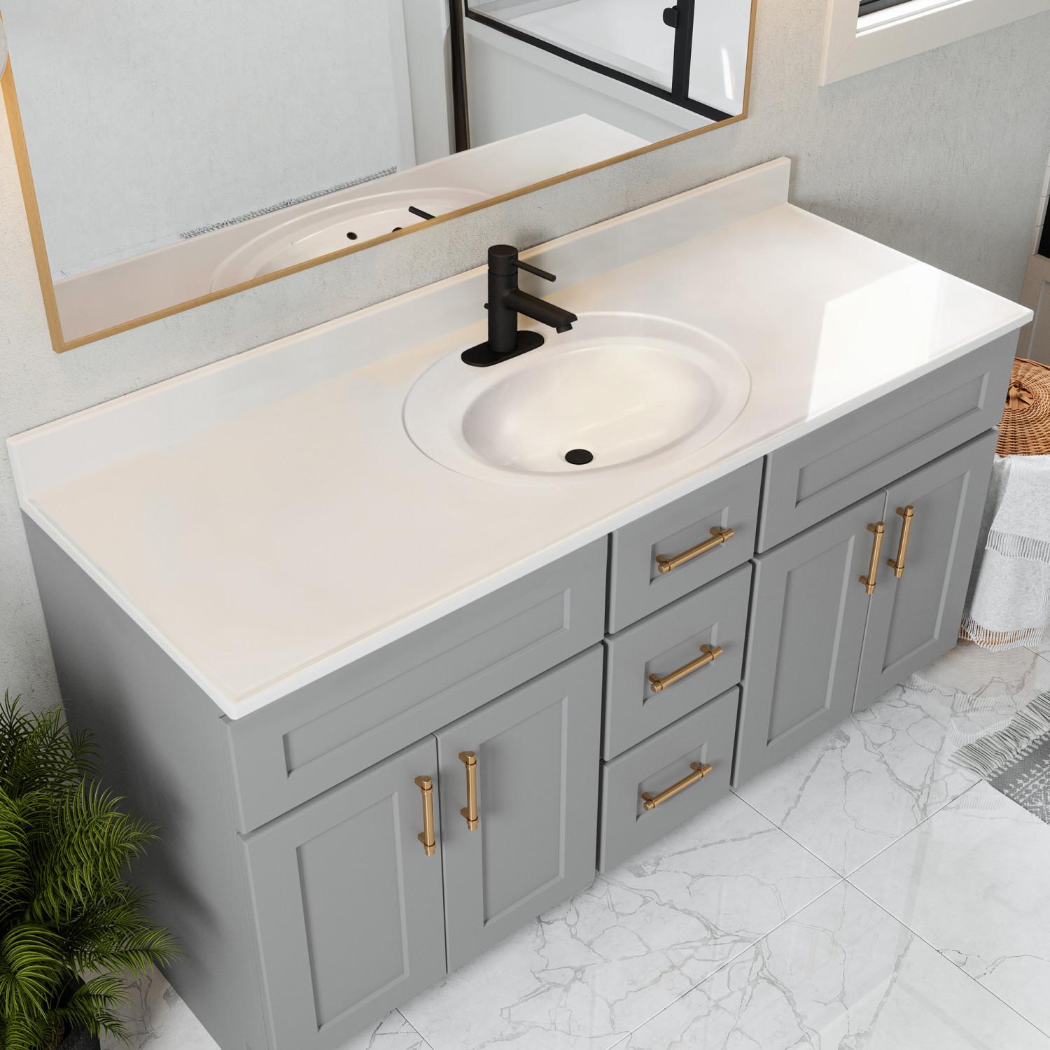 Cultured Marble Vanity Top with Bowl Bath Today's Design House