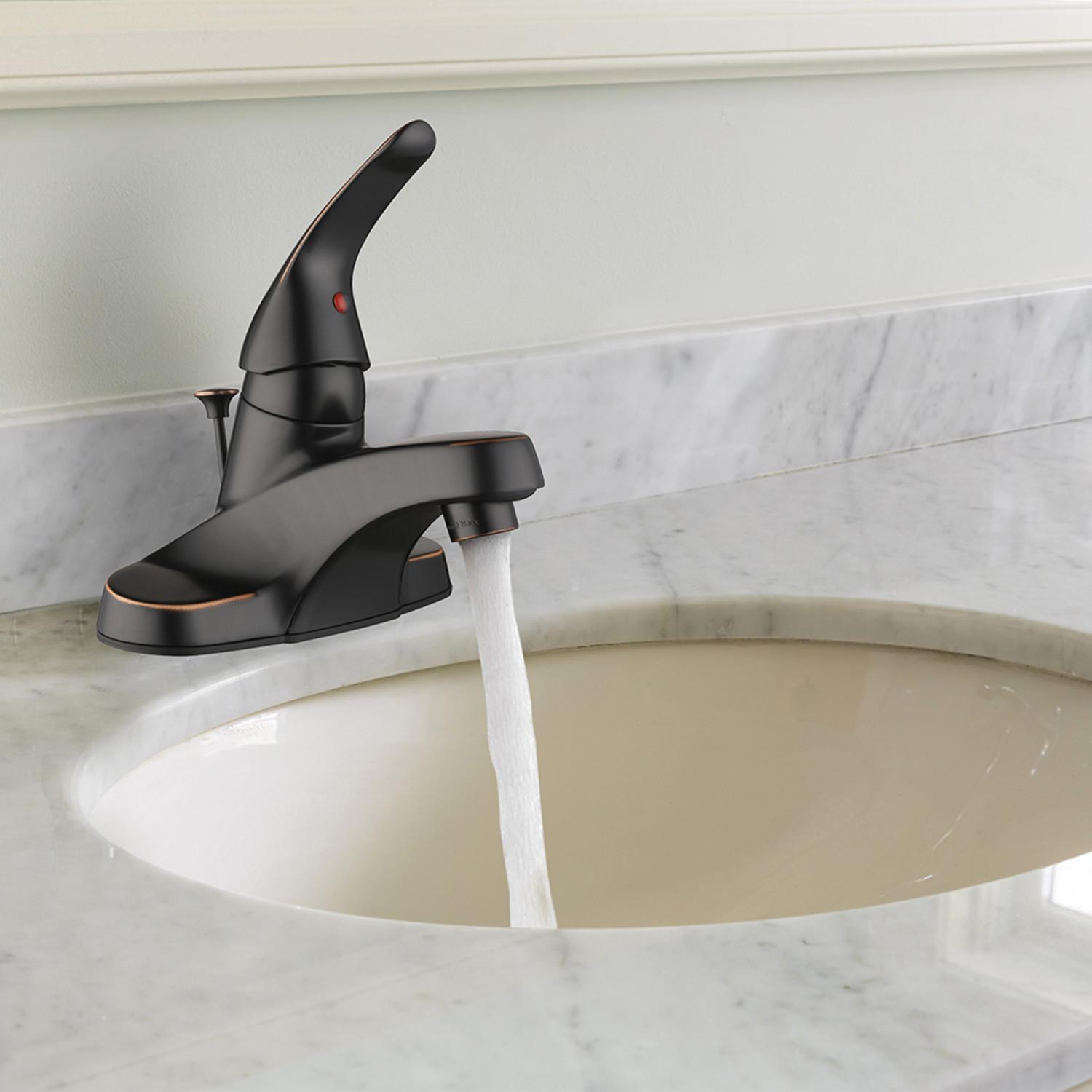 Middleton Bronze 4 Inch Centerset Faucet ǀ Bath ǀ Today's Design House