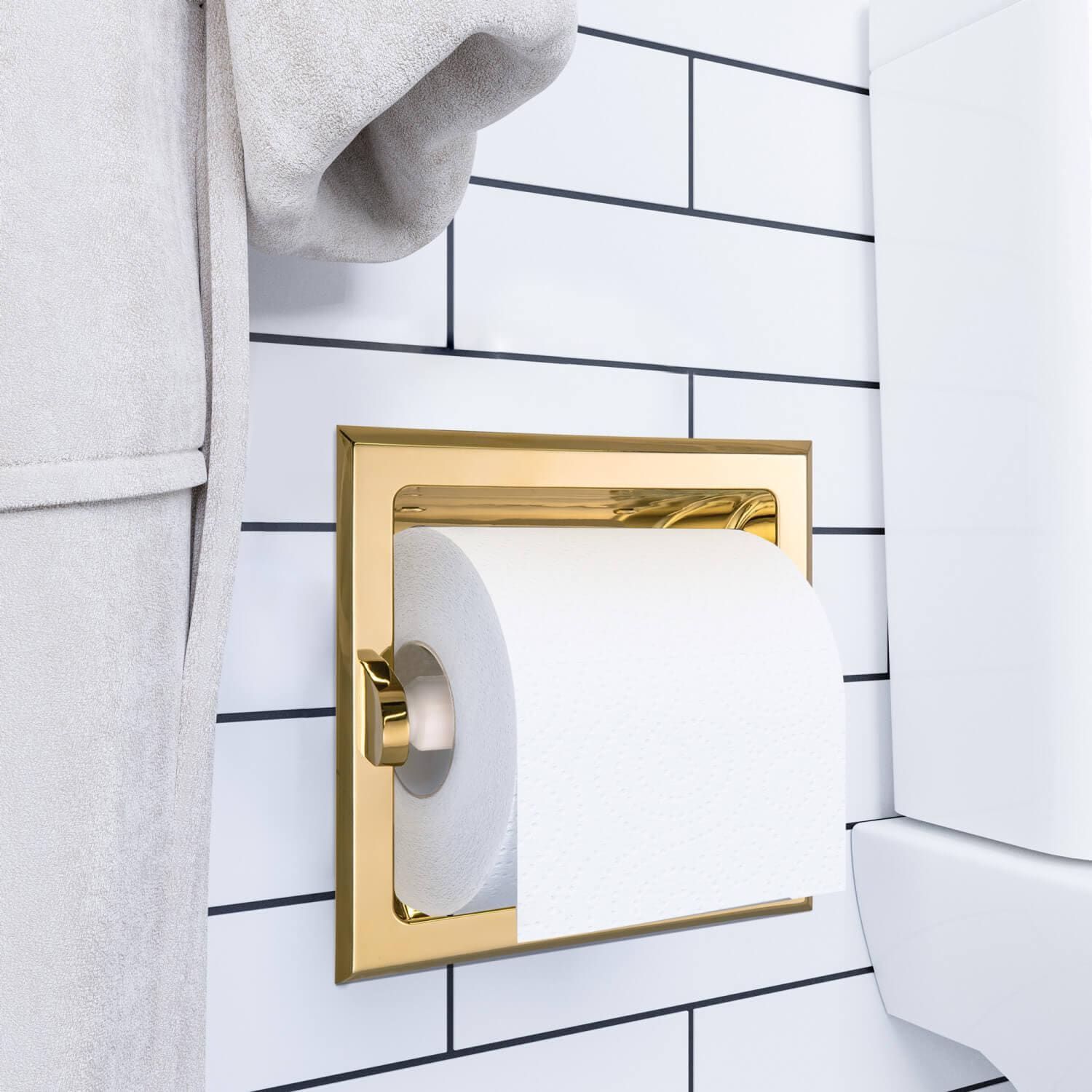 Brass Toilet Paper Holder