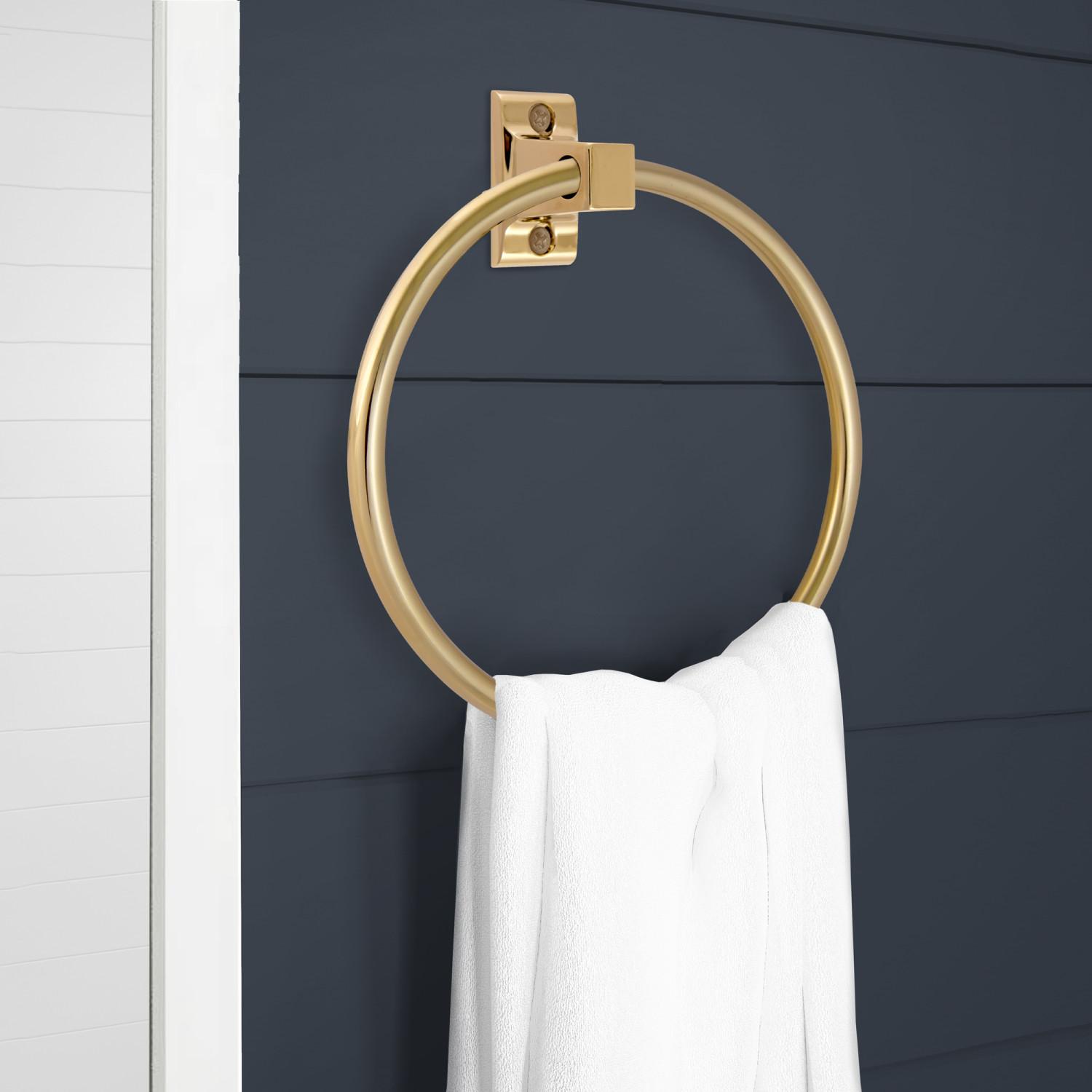 Millbridge Brass 24 Inch Towel Bar ǀ Bath ǀ Today's Design House