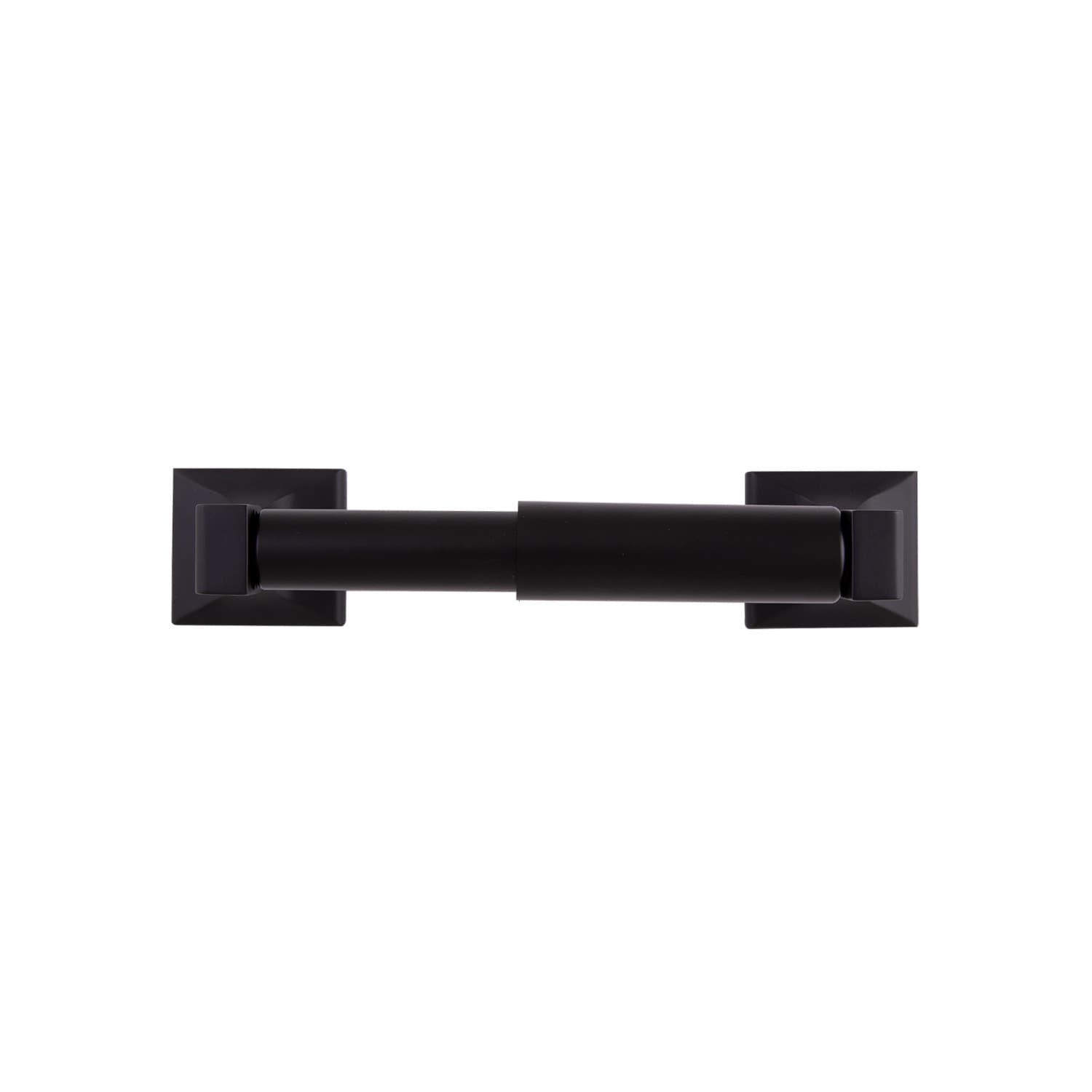 Design House Millbridge Wall Mounted Toilet Paper Roll Holder in Matte Black 544569