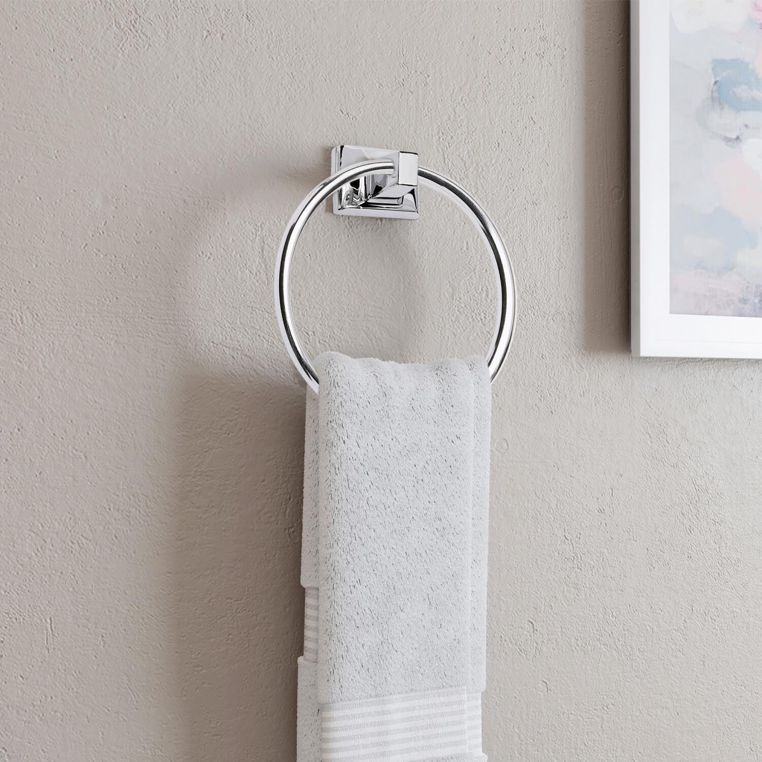 Millbridge Towel Ring Chrome, Bath