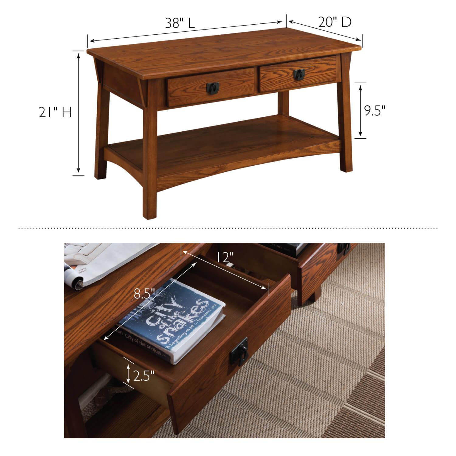 Coffee Table Russet ǀ Furniture