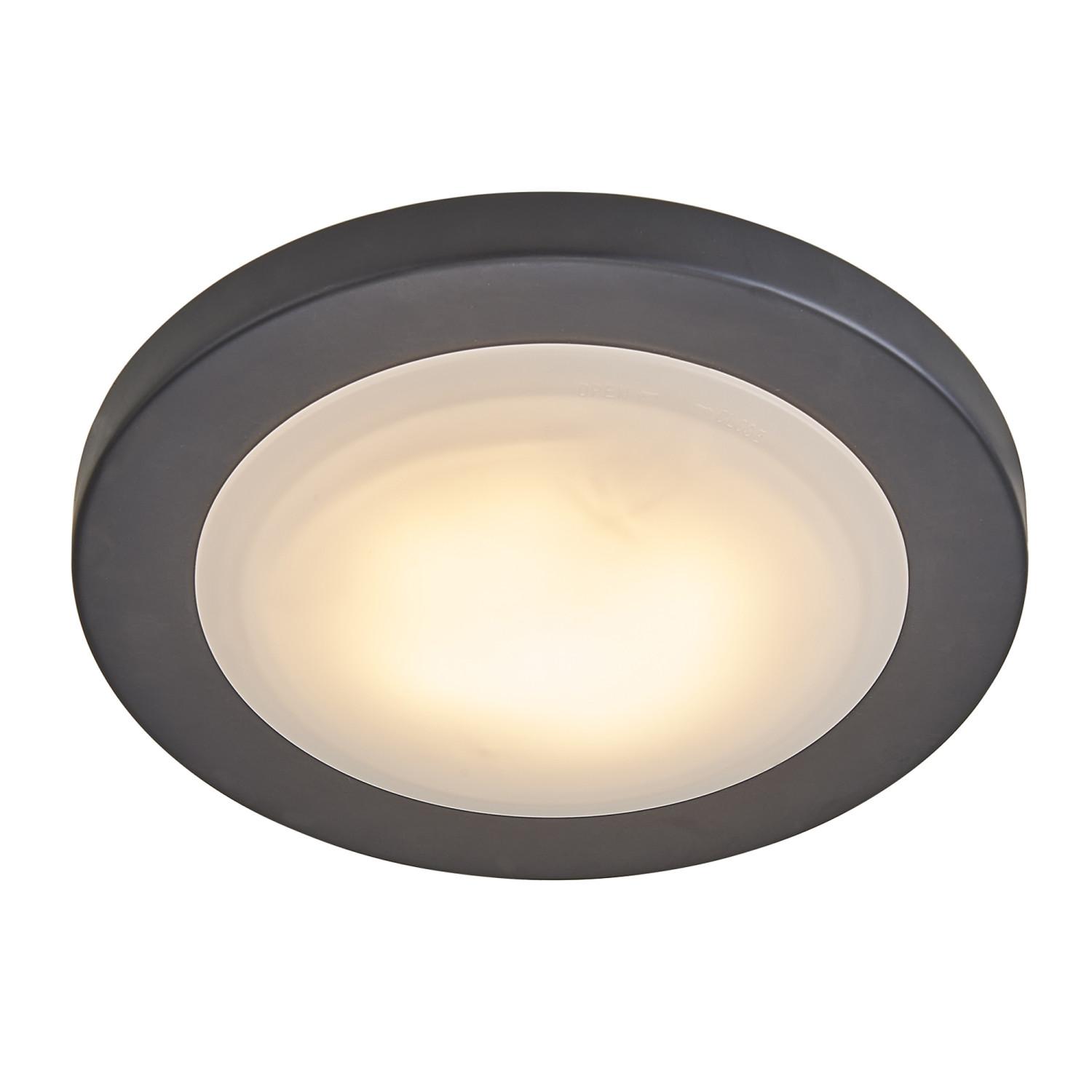 Paxton Matte Black 7 Inch LED Flush Mount Ceiling Light ǀ Lighting