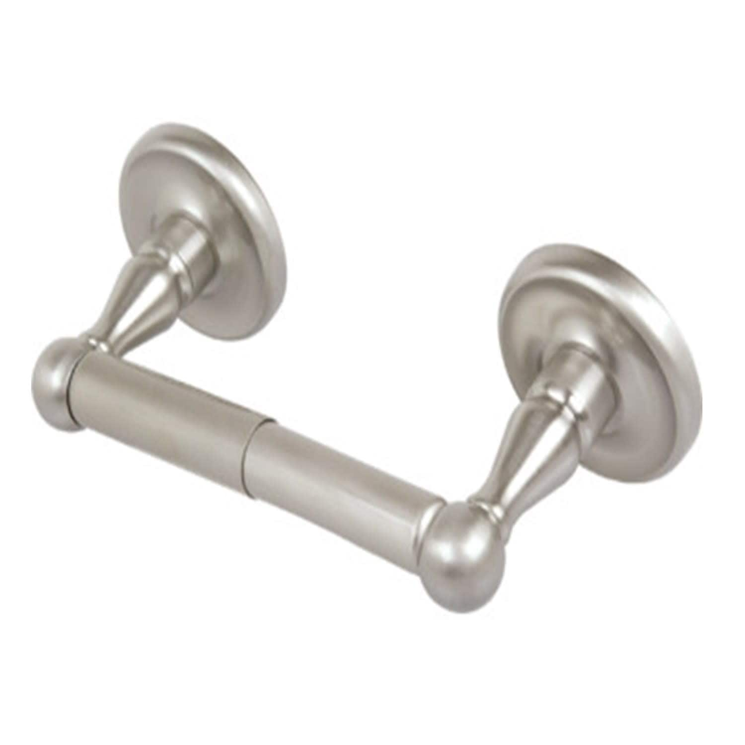 Signature Hardware 430347 Steffin Single Post Tissue Holder, Brushed Nickel