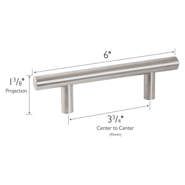 Truss 7 in. Center-to-Center Stainless Steel Cabinet Hardware Pull Value Pack (10 per Pack) Truss 7 in. Center-to-Center Stainless Steel Cabinet Hardware Pull Value Pack (10 per Pack)