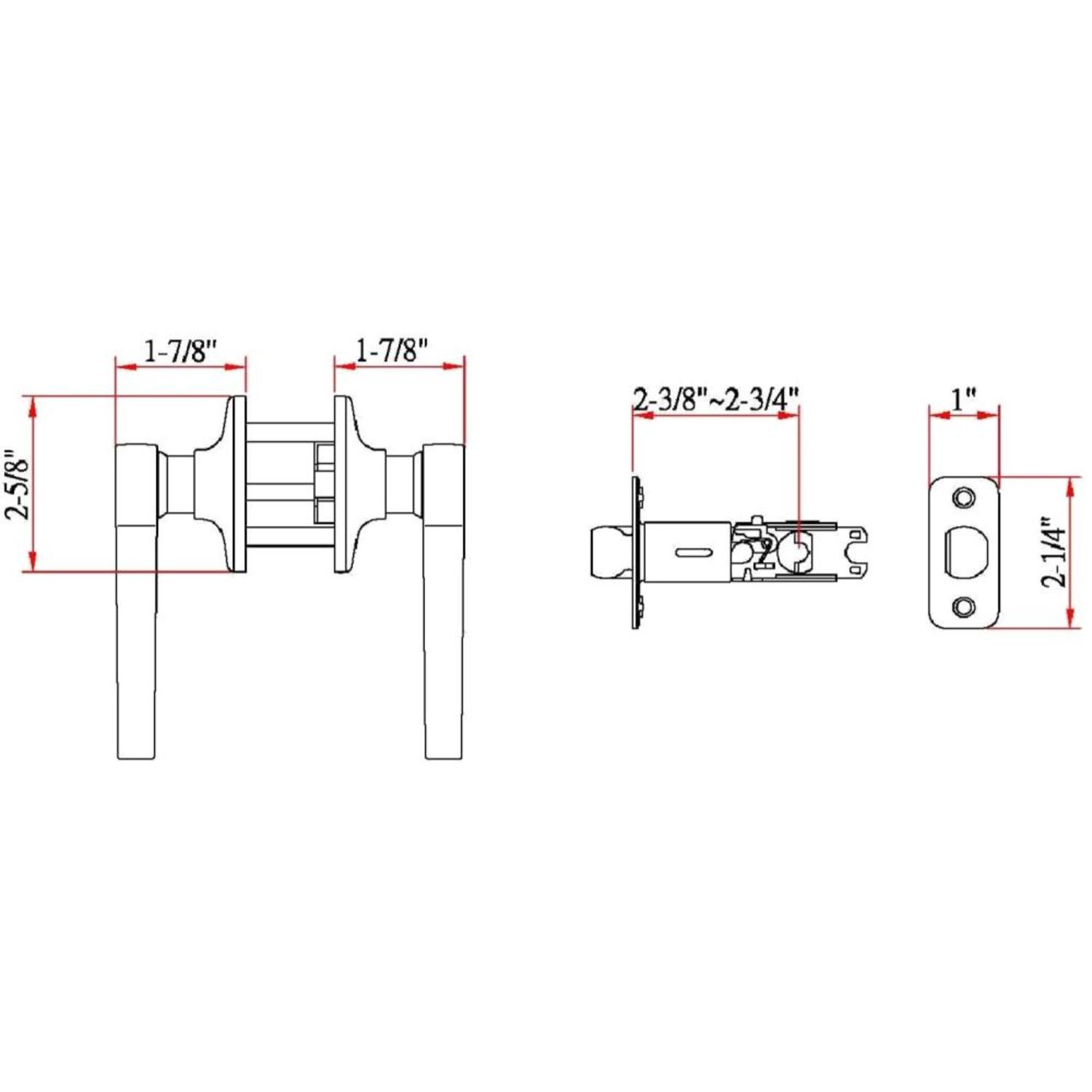 Satin Nickel Passage Oval Knobs- Style: 6093DC