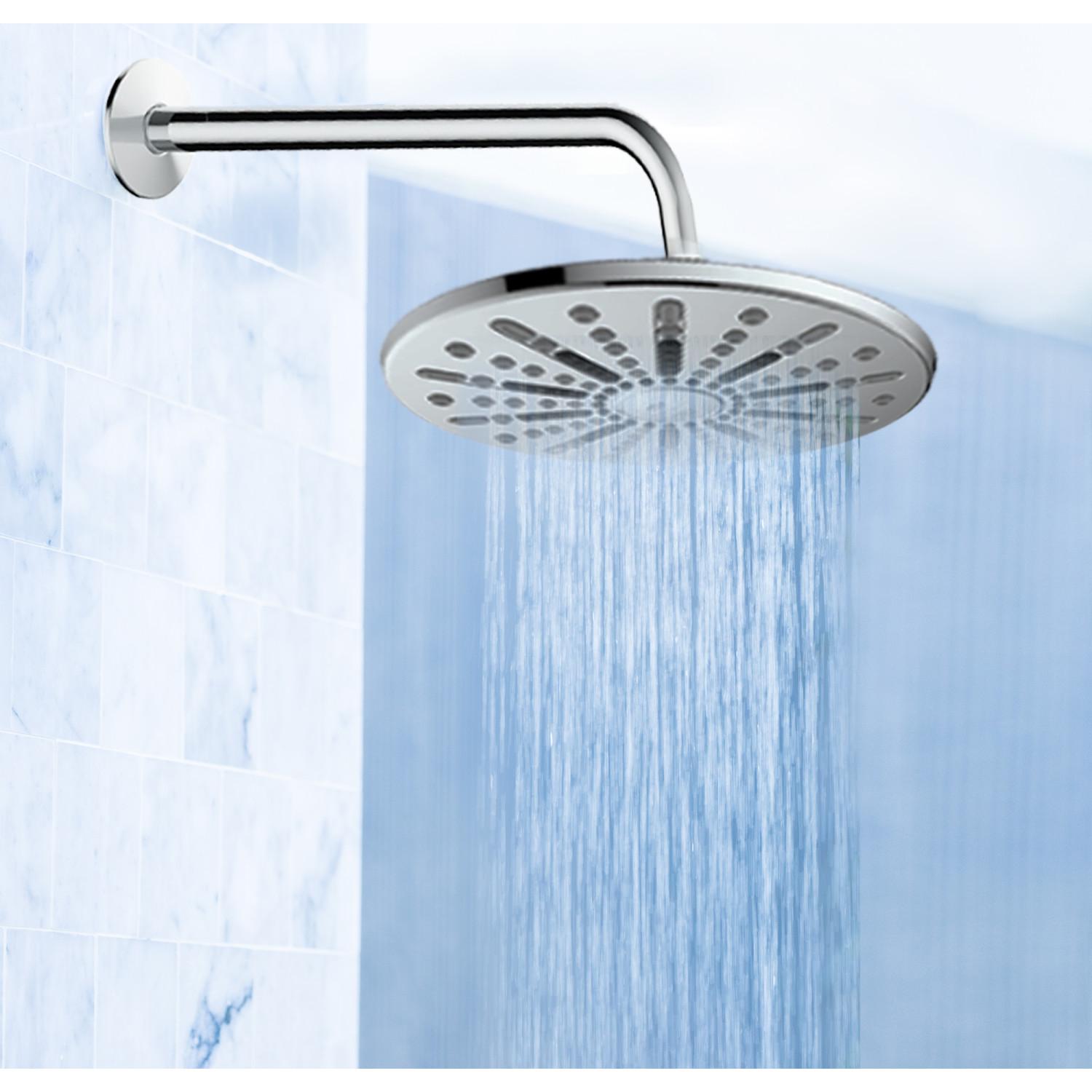 Shower Arm Flange Polished Chrome 14.5 Inch ǀ Bath ǀ Today's Design House