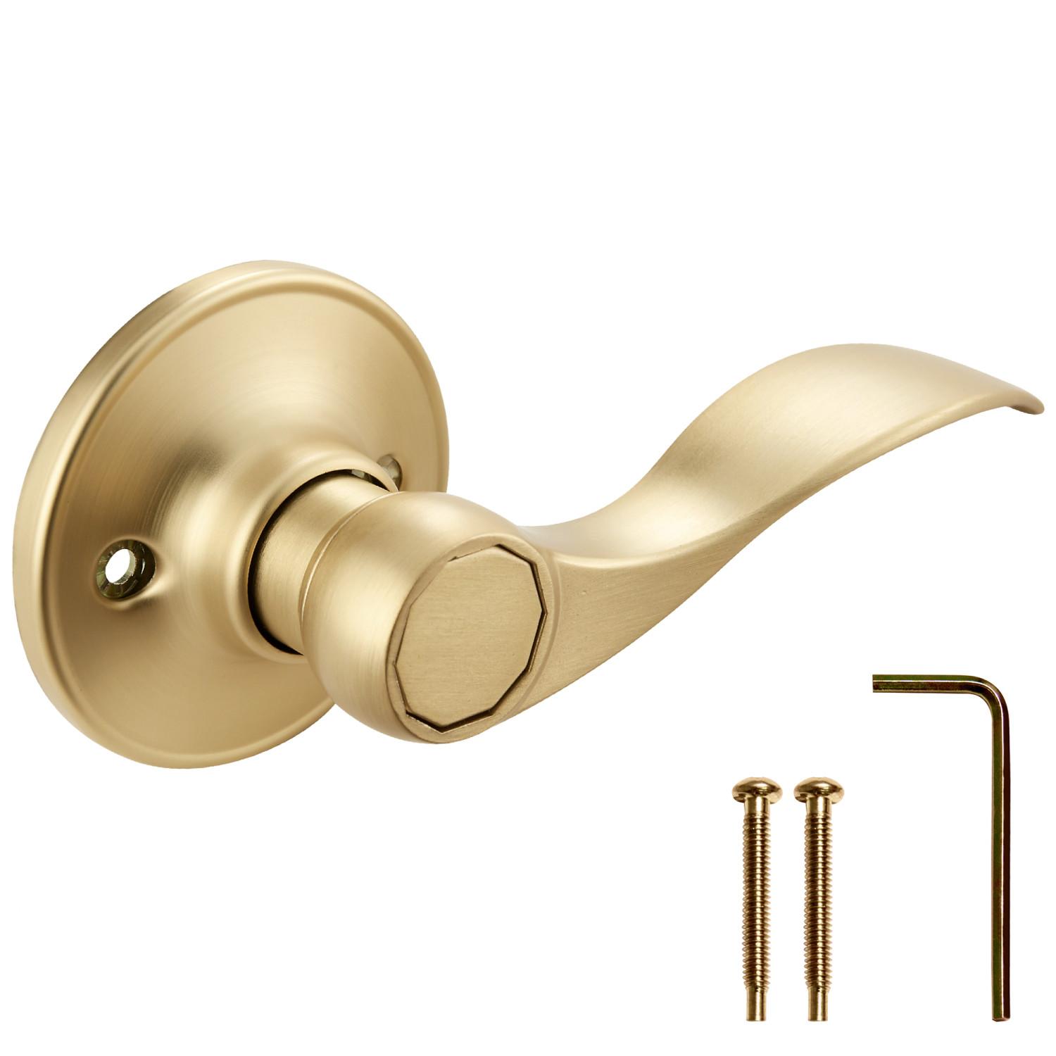 Springdale Dummy Door Handle Satin Gold Hardware Locks Today s Design House