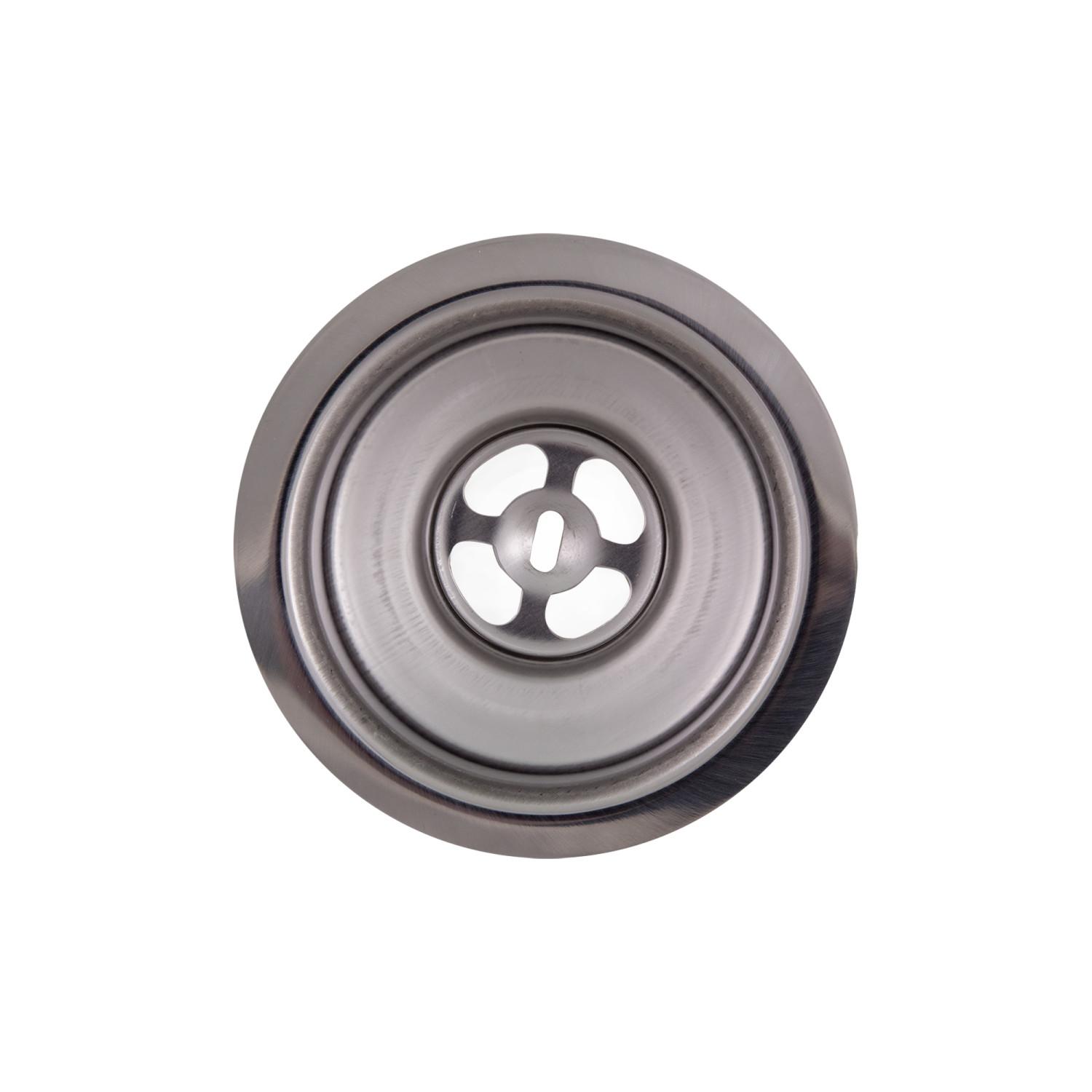 4.5" Stainless Steel Sink Strainer - Heavy Duty Kitchen Bath Drain Stopper Filter