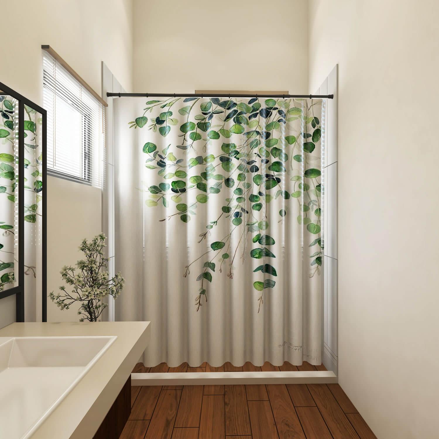 Tension Adjustable Shower Rod Matte Black 72 Inch Bath Today's