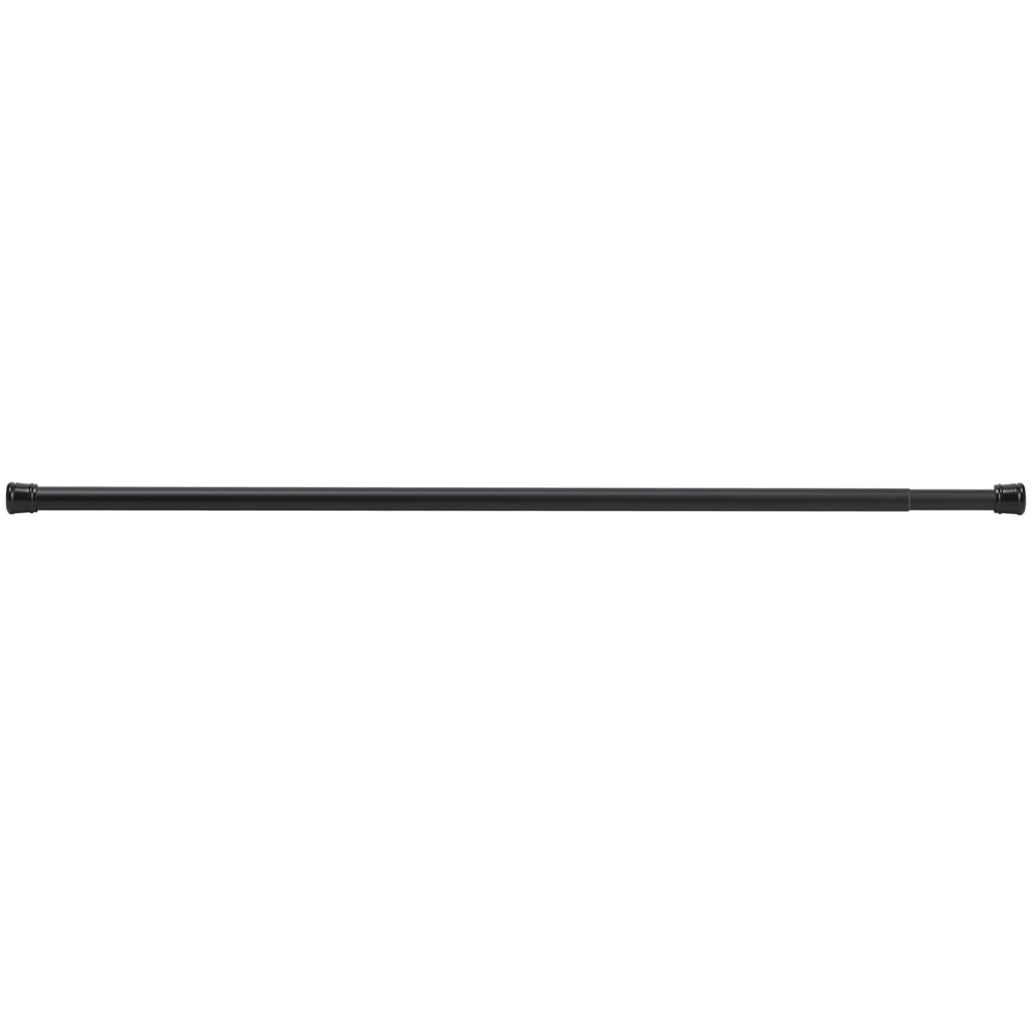 Tension Adjustable Shower Rod Matte Black 84 Inch Bath Today's
