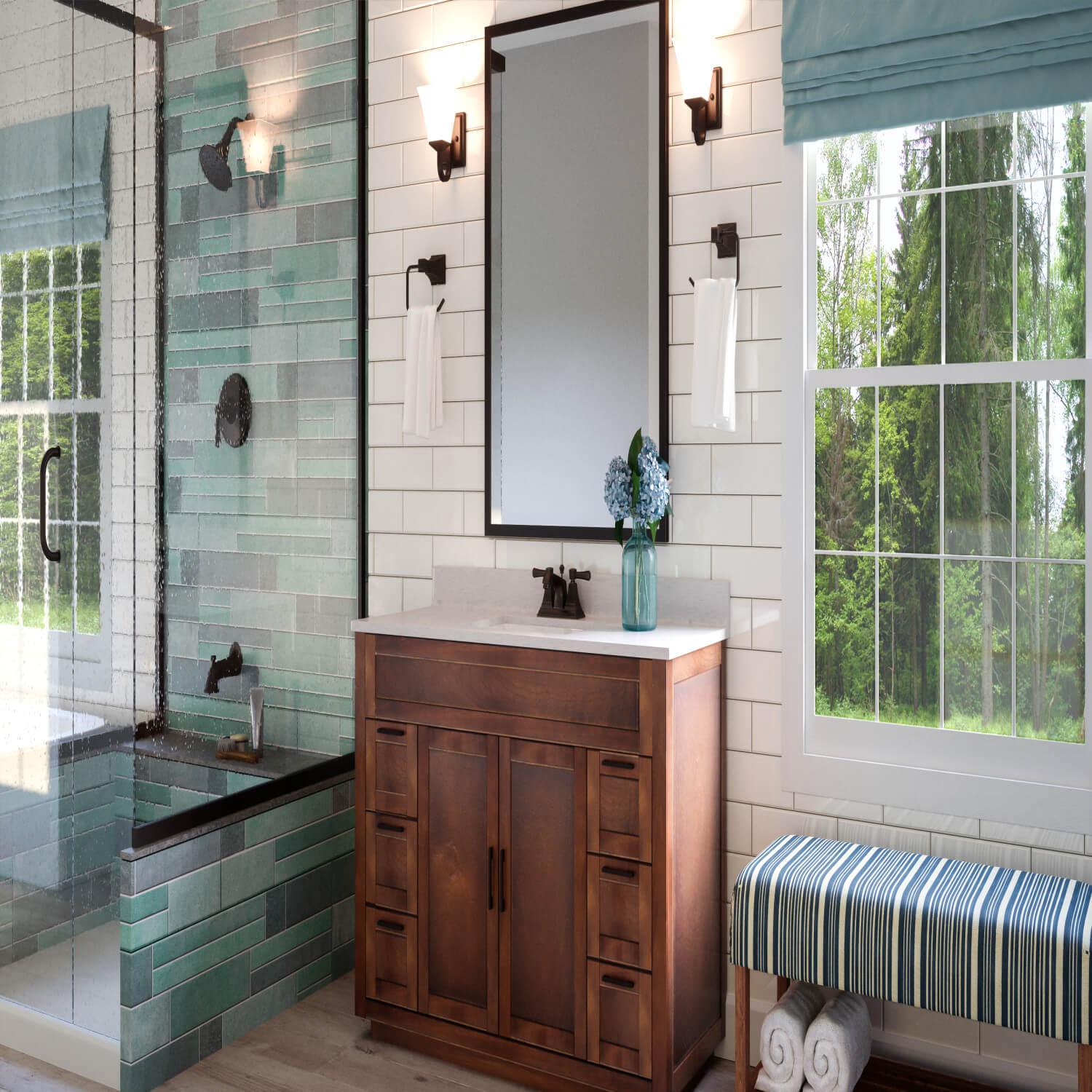 Torino Wall Mount Indoor Light Fixture Brushed Bronze 1 Light ǀ